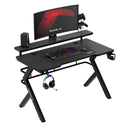 Scrivania da gaming Huzaro Hero 5.0 Black 120 cm