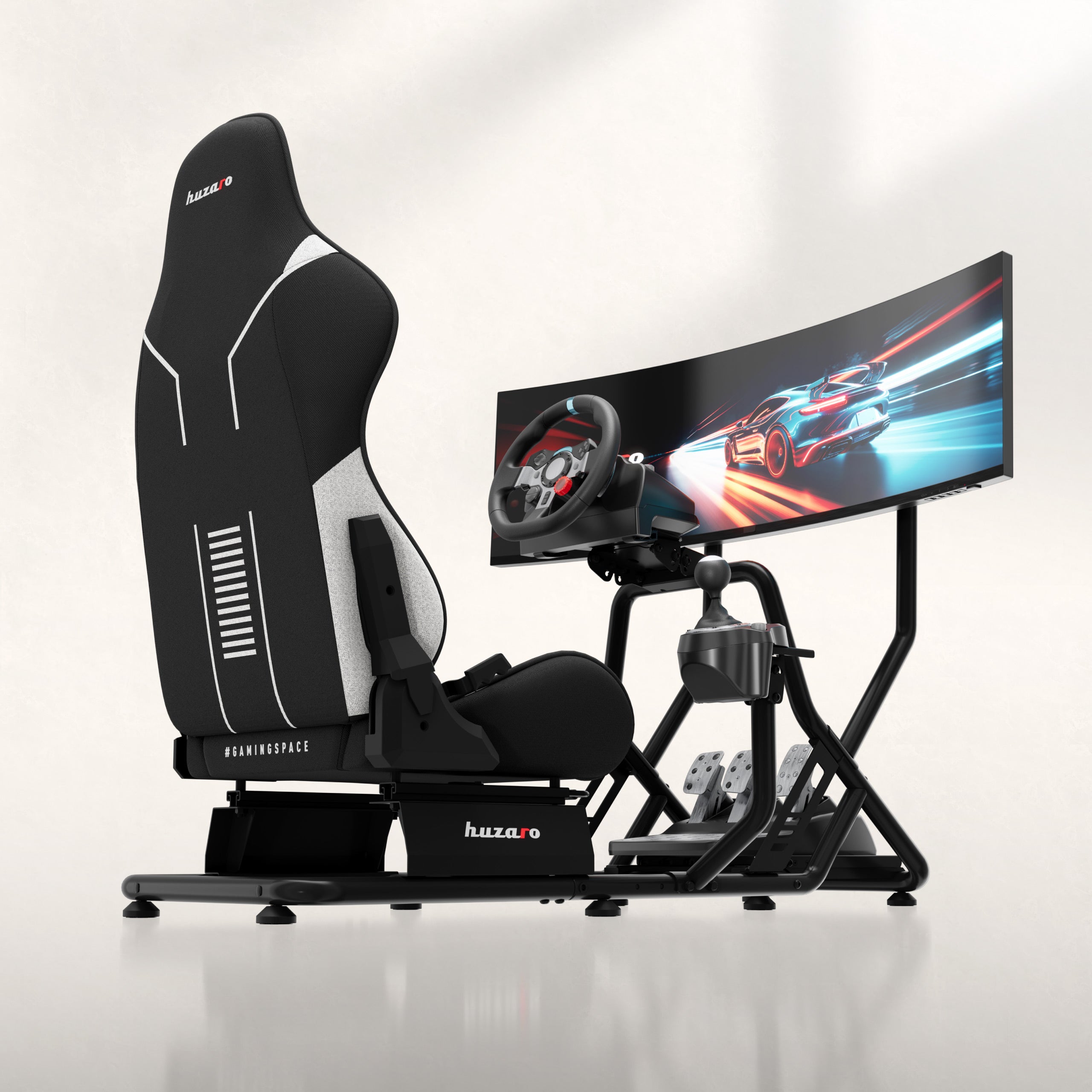 Cabina di pilotaggio da gara Huzaro Speed 6.0 per sim racing