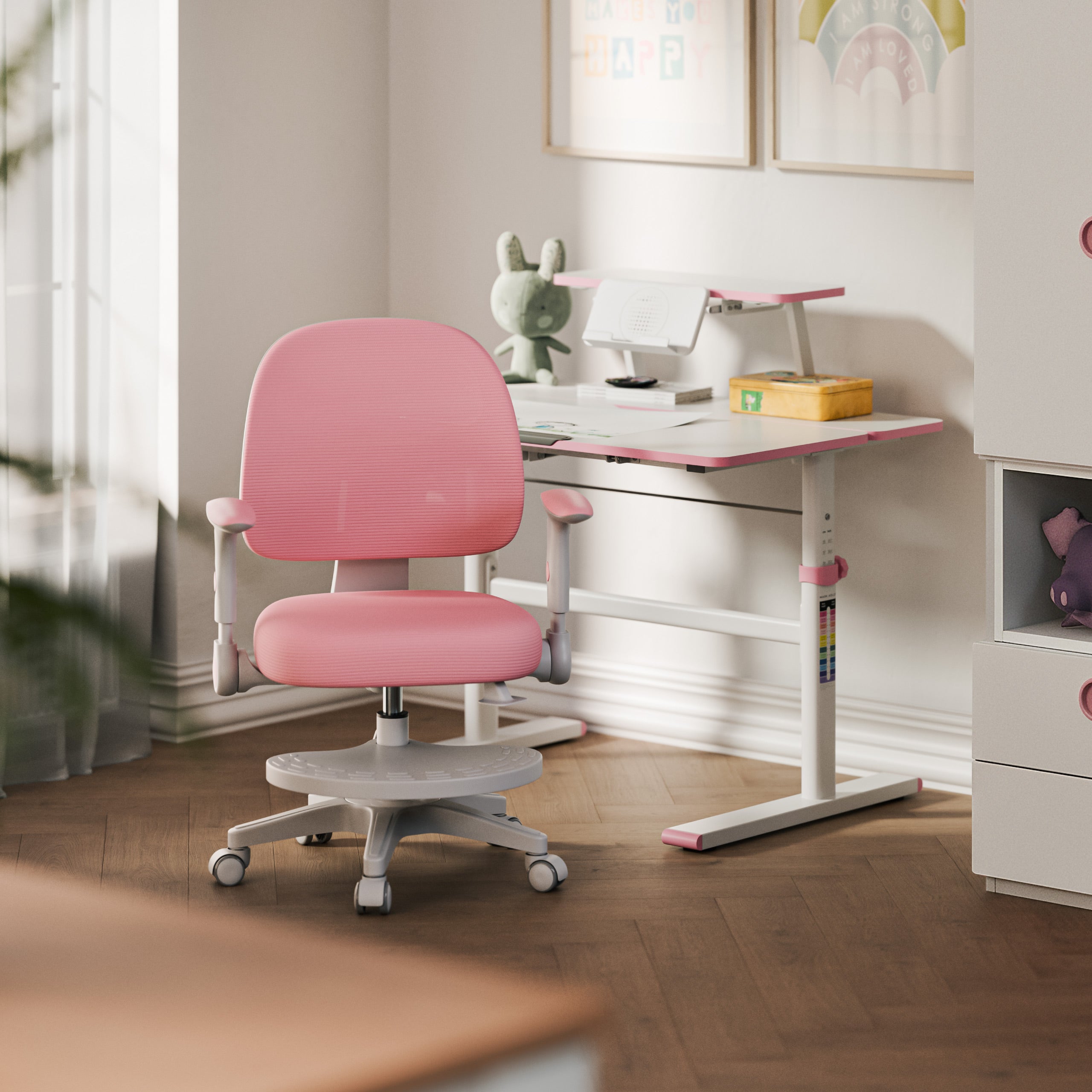 Poltrona girevole Mark Adler JUNIOR 5.0 Rosa
