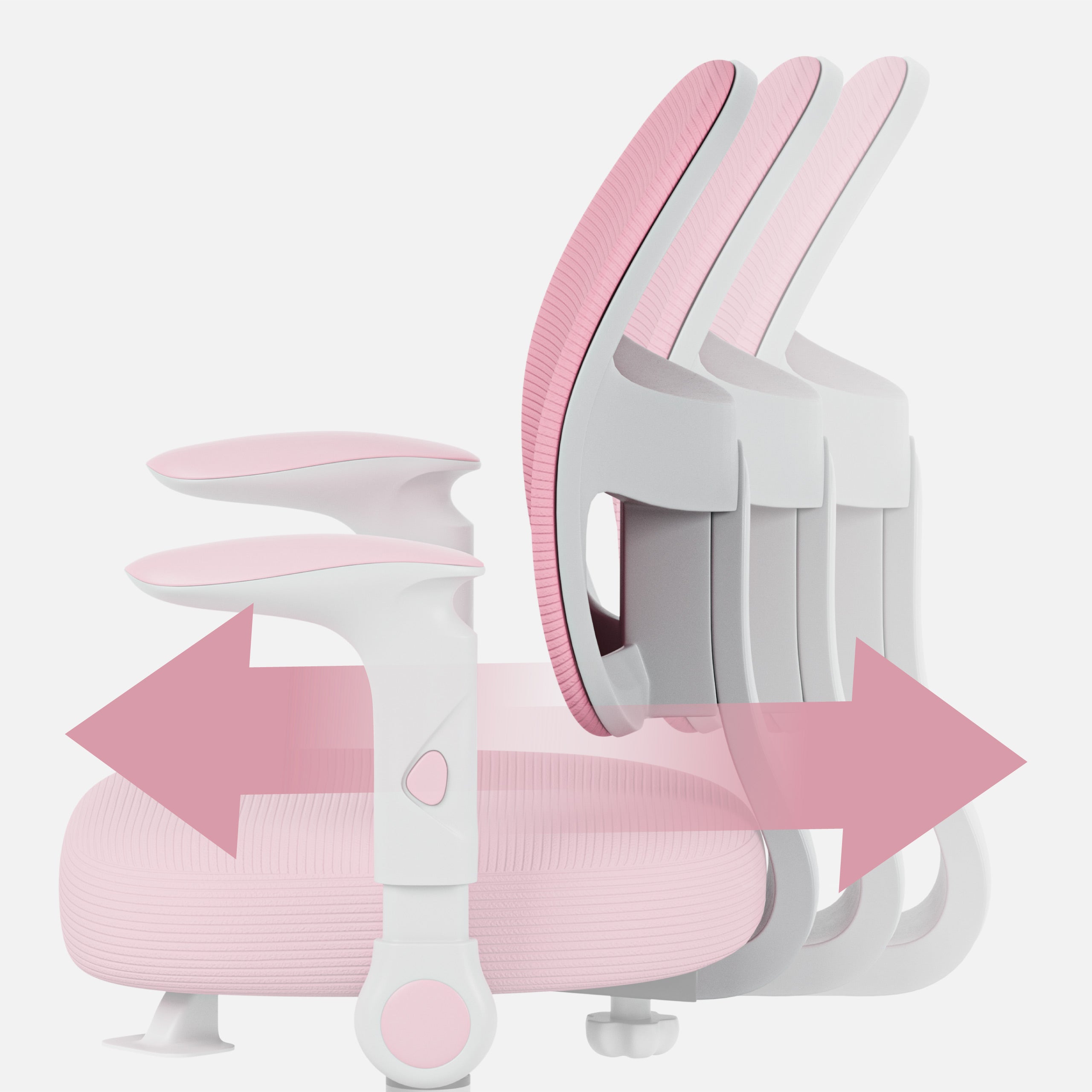 Poltrona girevole Mark Adler JUNIOR 5.0 Rosa