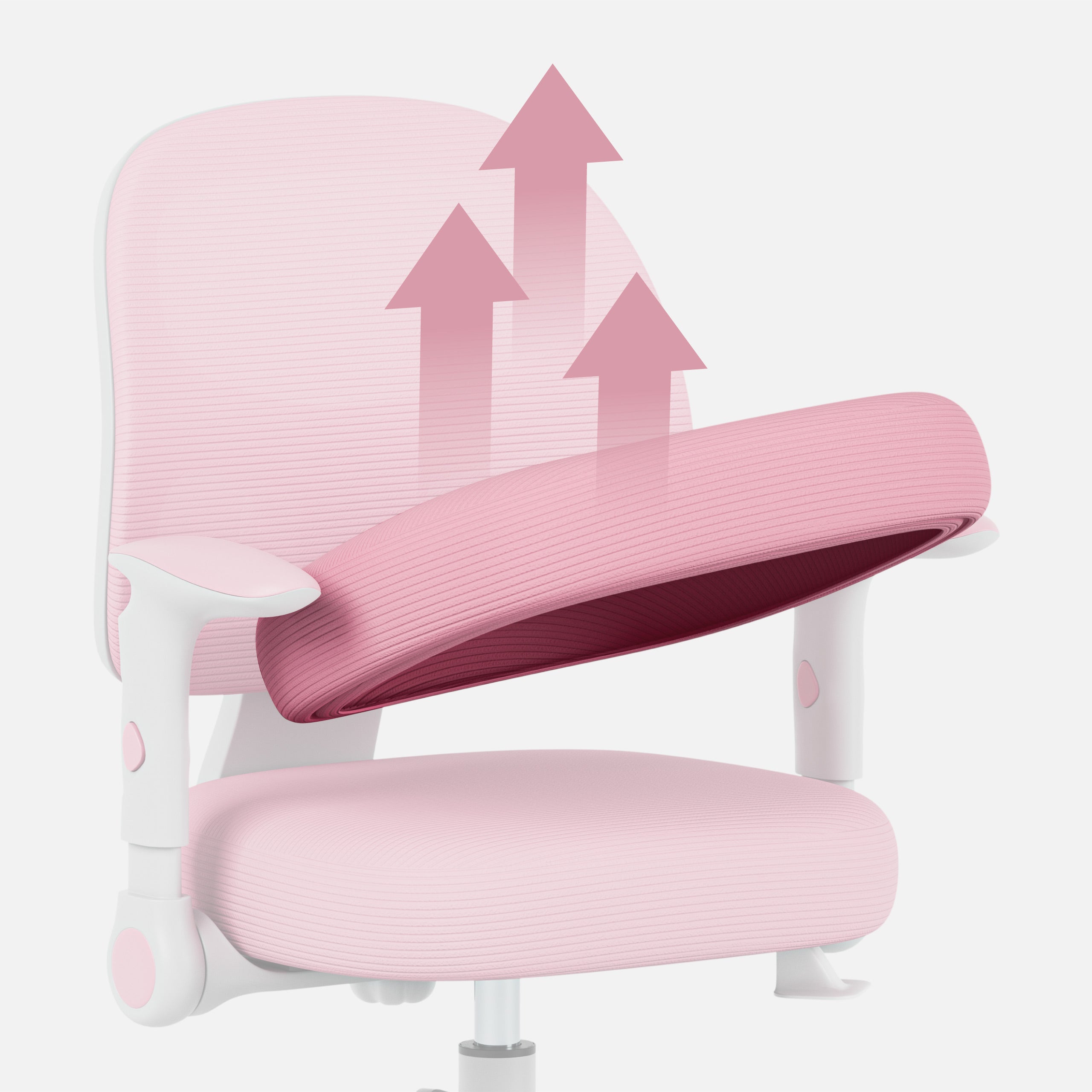 Poltrona girevole Mark Adler JUNIOR 5.0 Rosa