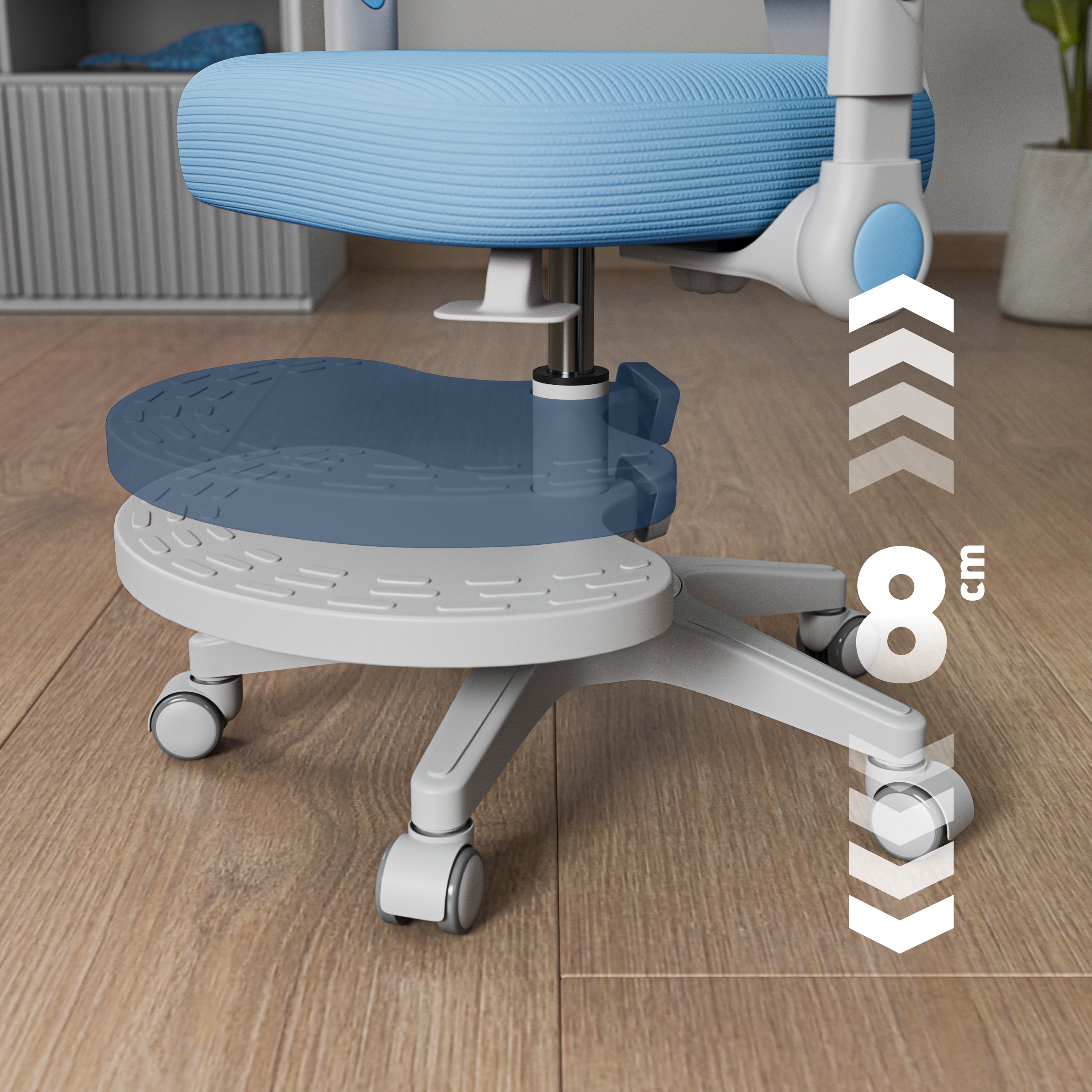 Poltrona girevole Mark Adler JUNIOR 5.0 Blue
