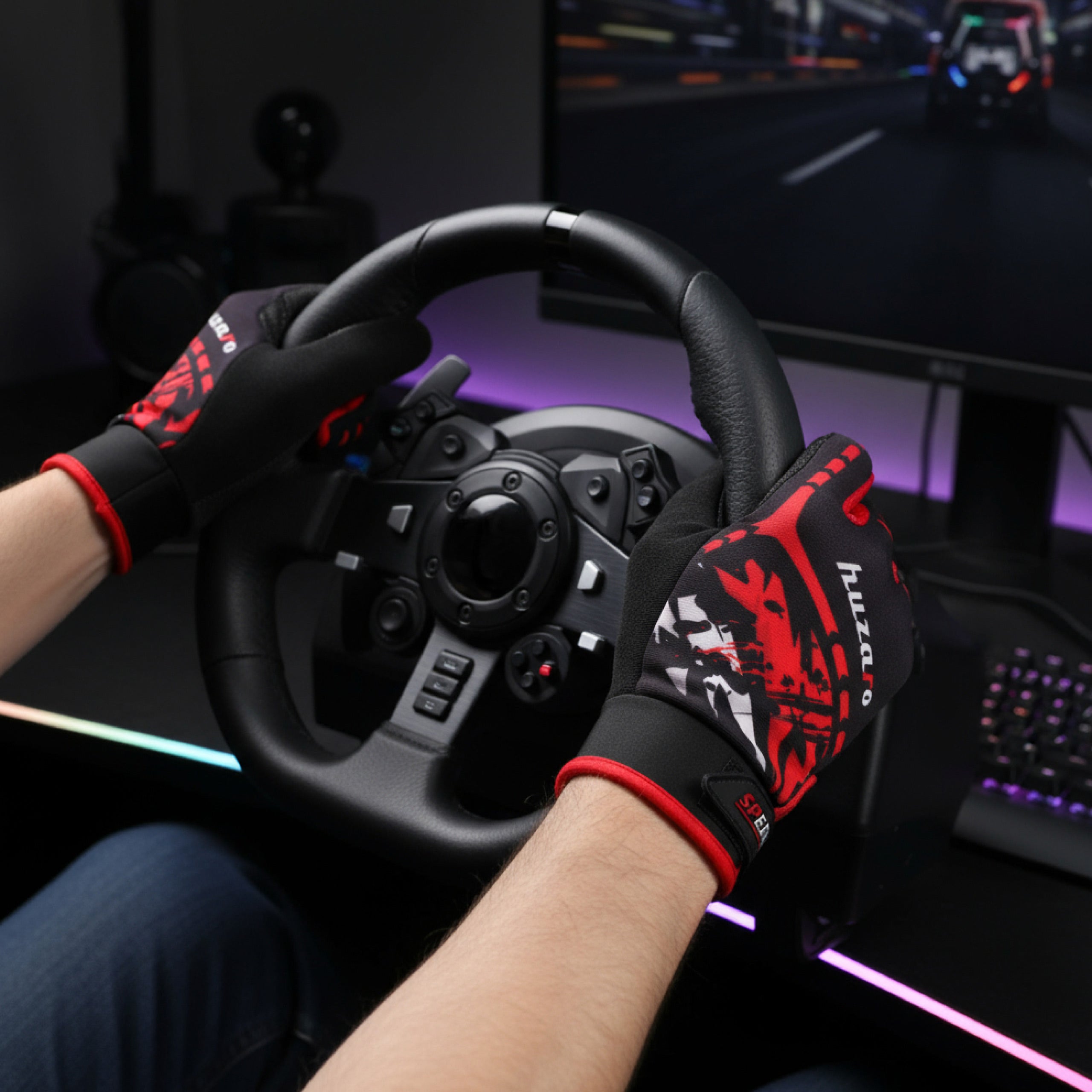 Cabina di pilotaggio da gara Huzaro Speed 6.0 per sim racing