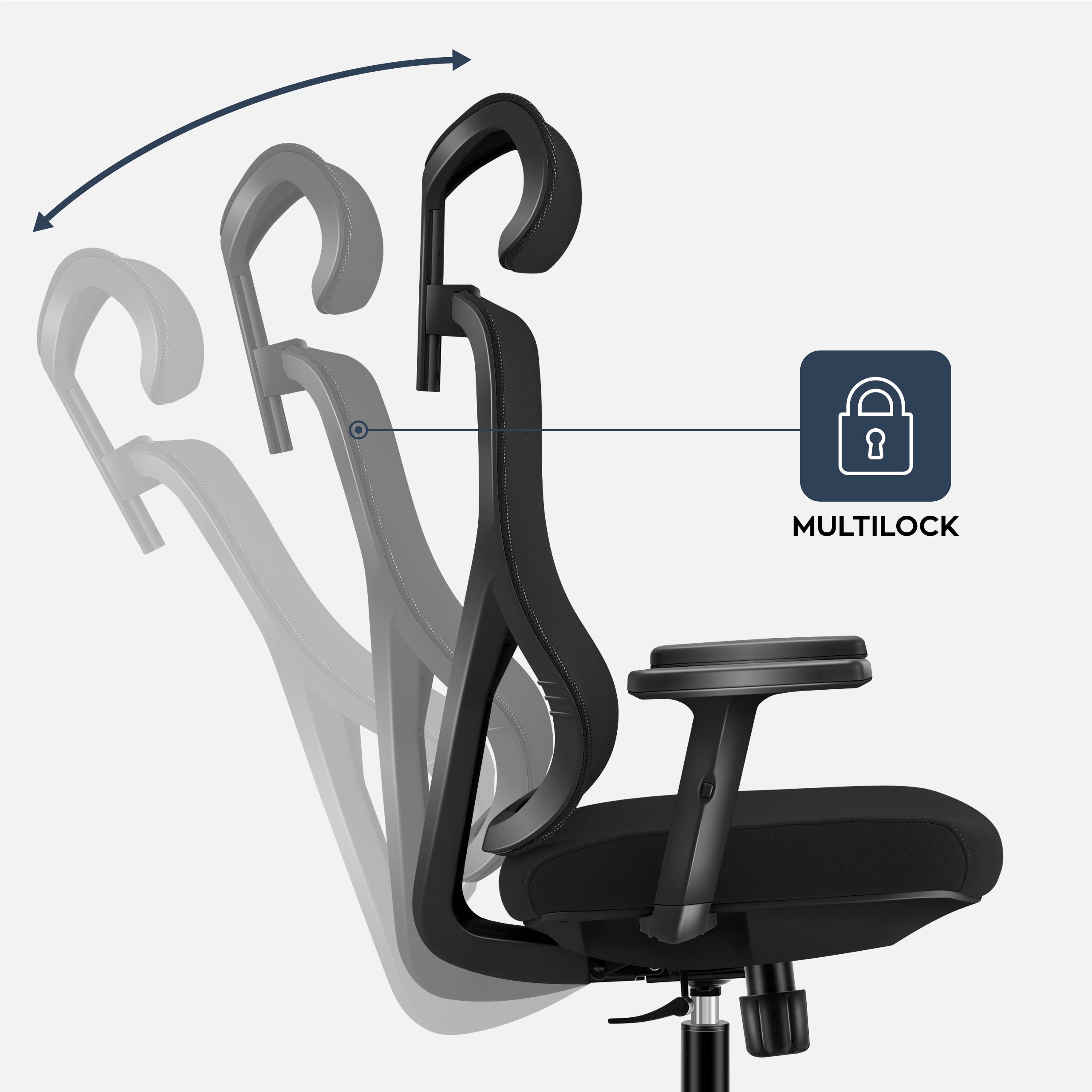 Poltrona ergonomica Mark Adler Manager 3.3 Black