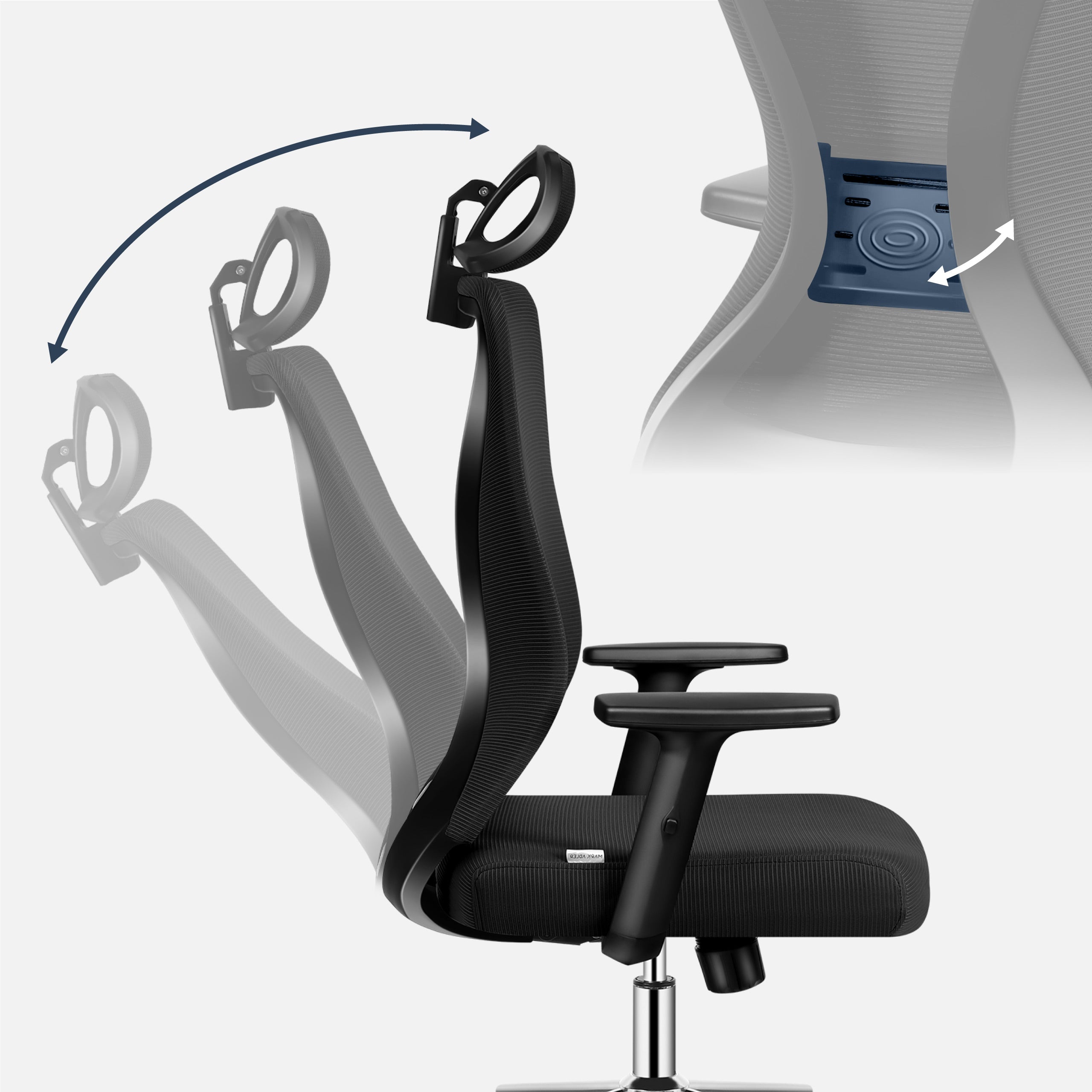 Poltrona da ufficio Mark Adler Manager 3.5 Black