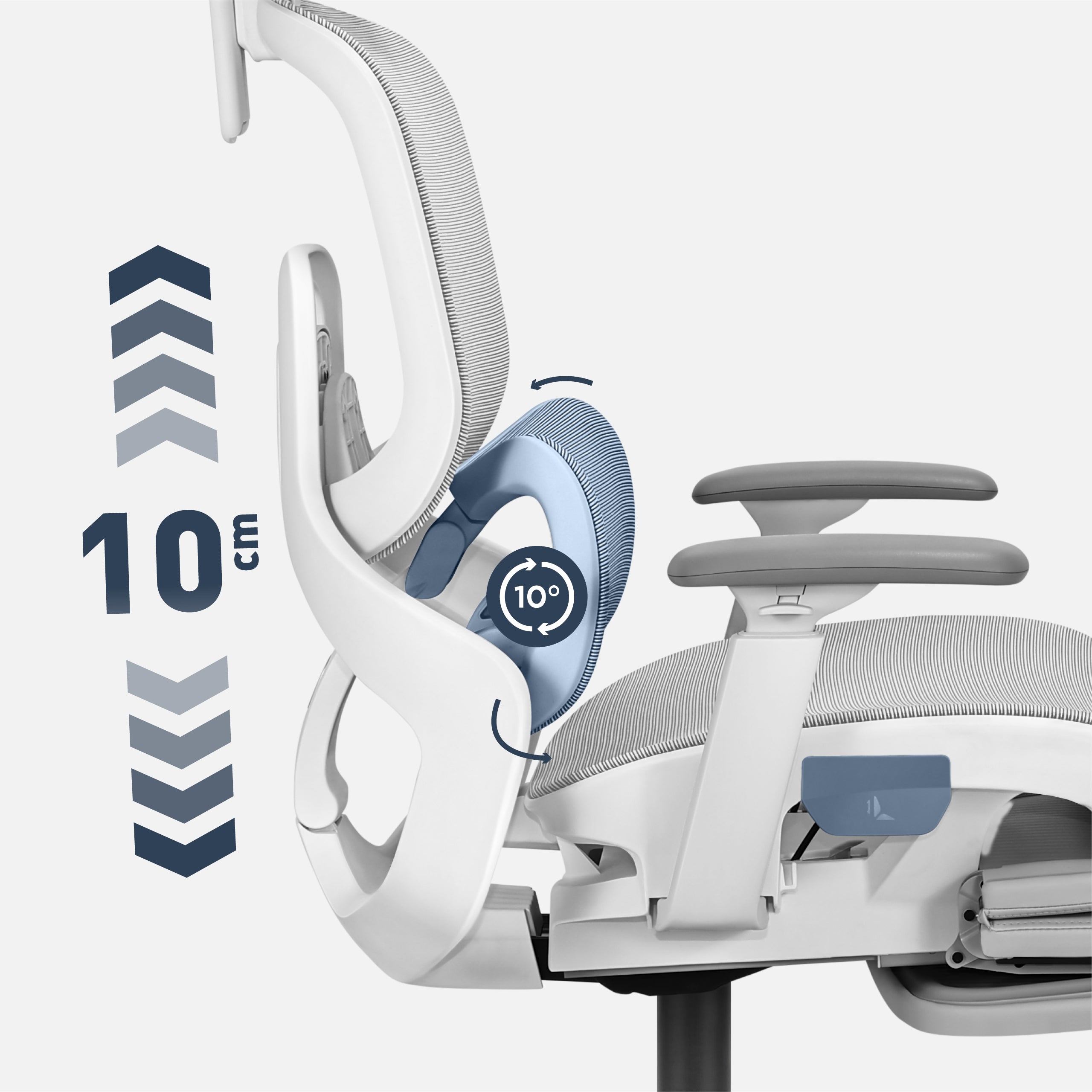 Poltrona ergonomica Mark Adler Expert 9.3 Grey