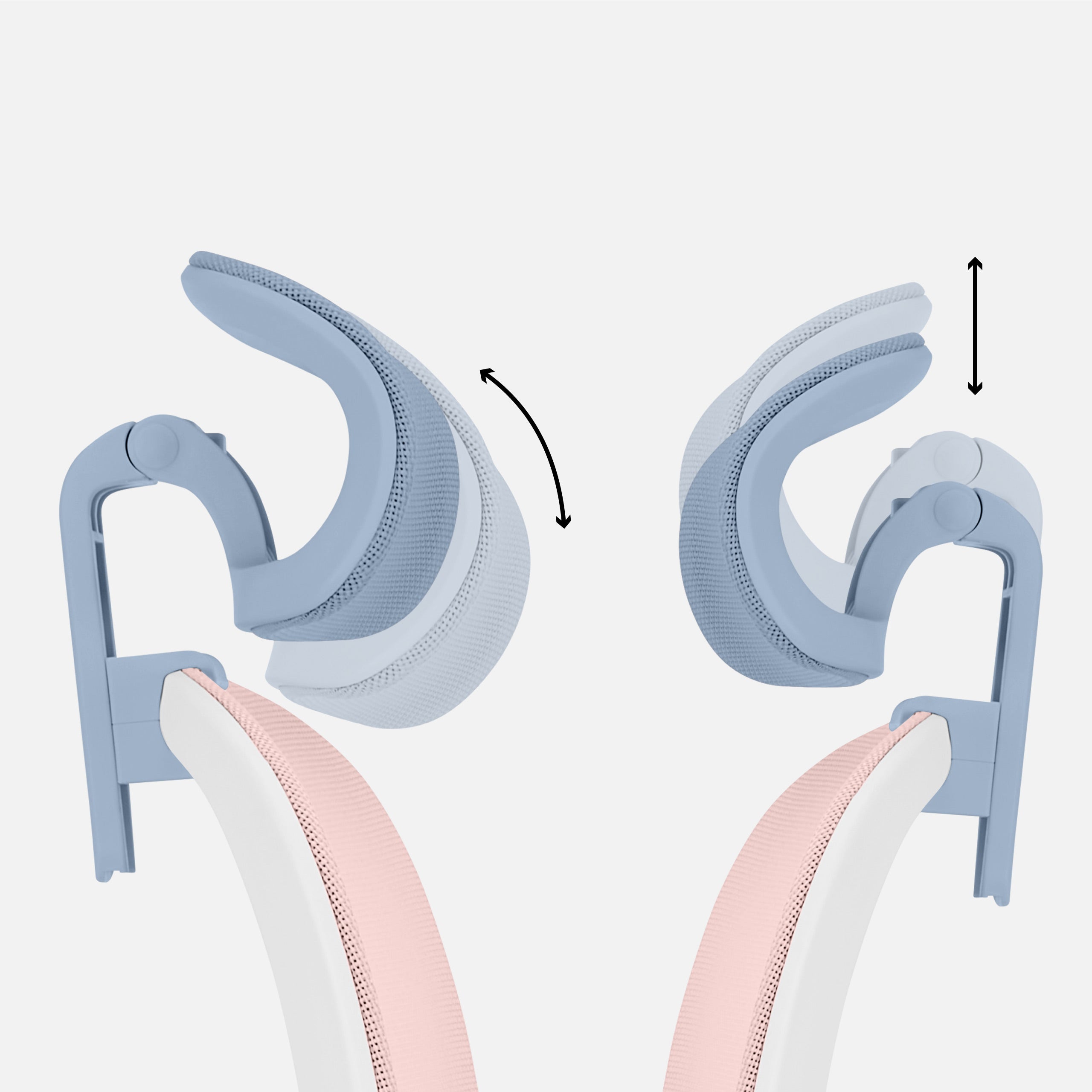 Poltrona ergonomica per bambini Mark Adler Junior 6.3 Pink