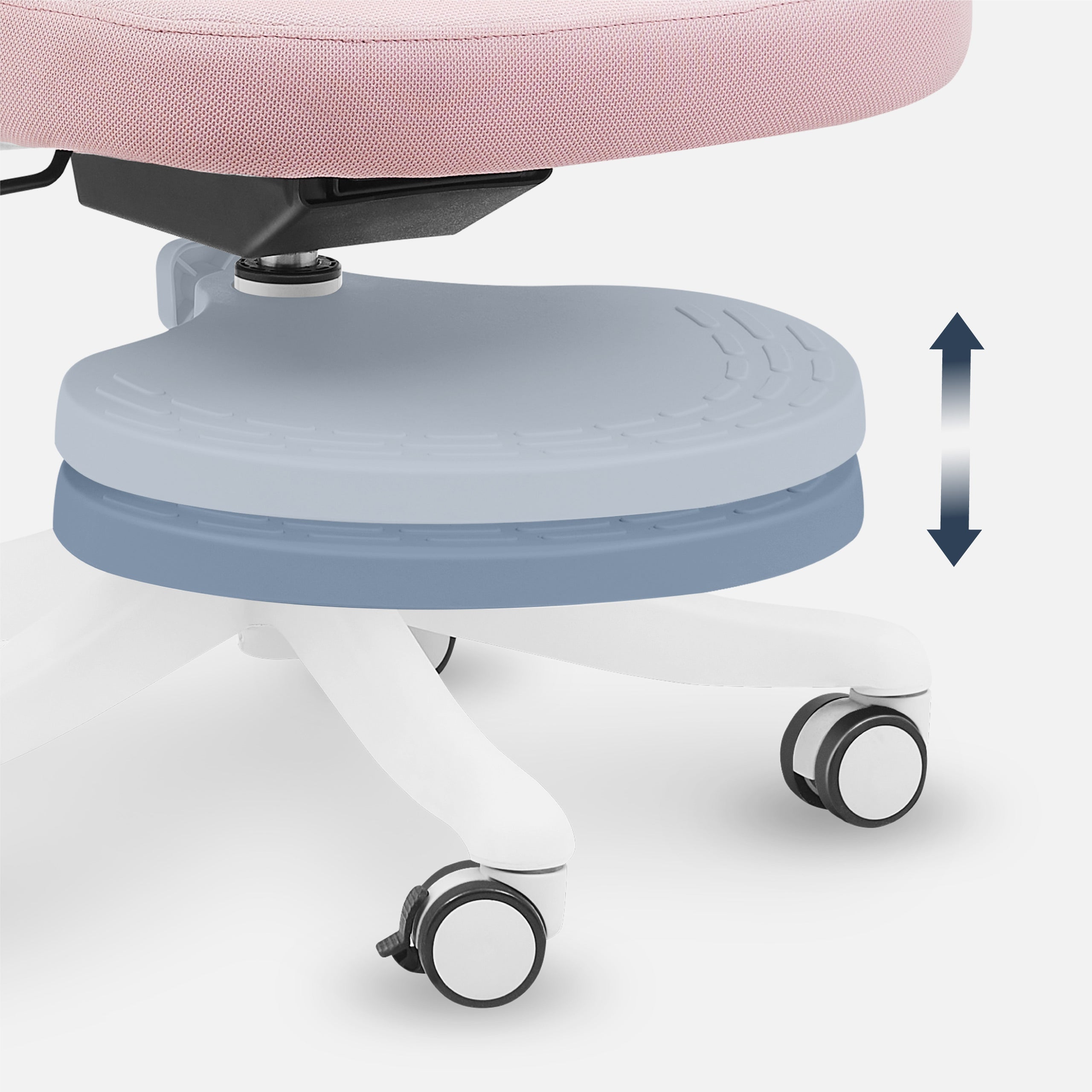 Poltrona girevole per bambini Mark Adler Junior 5.3 Pink