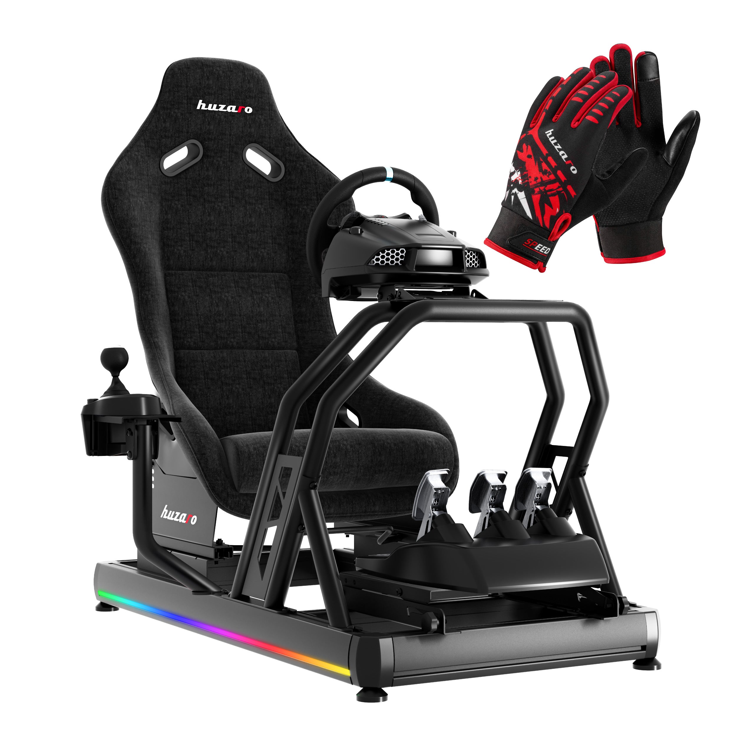Cabina di pilotaggio da gara Huzaro Speed 9.0 per sim racing