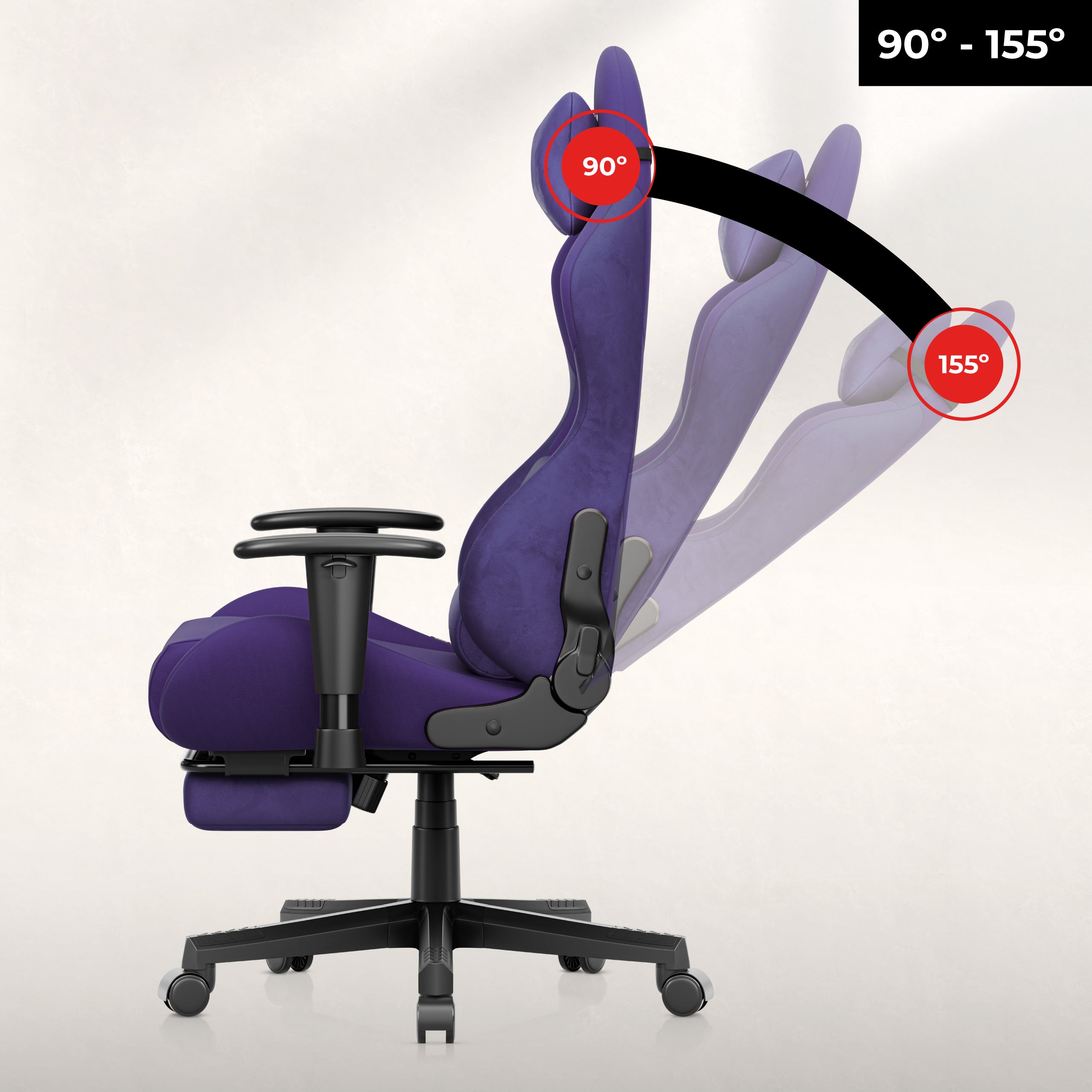 Poltrona da gaming Huzaro Force 5.7 Purple