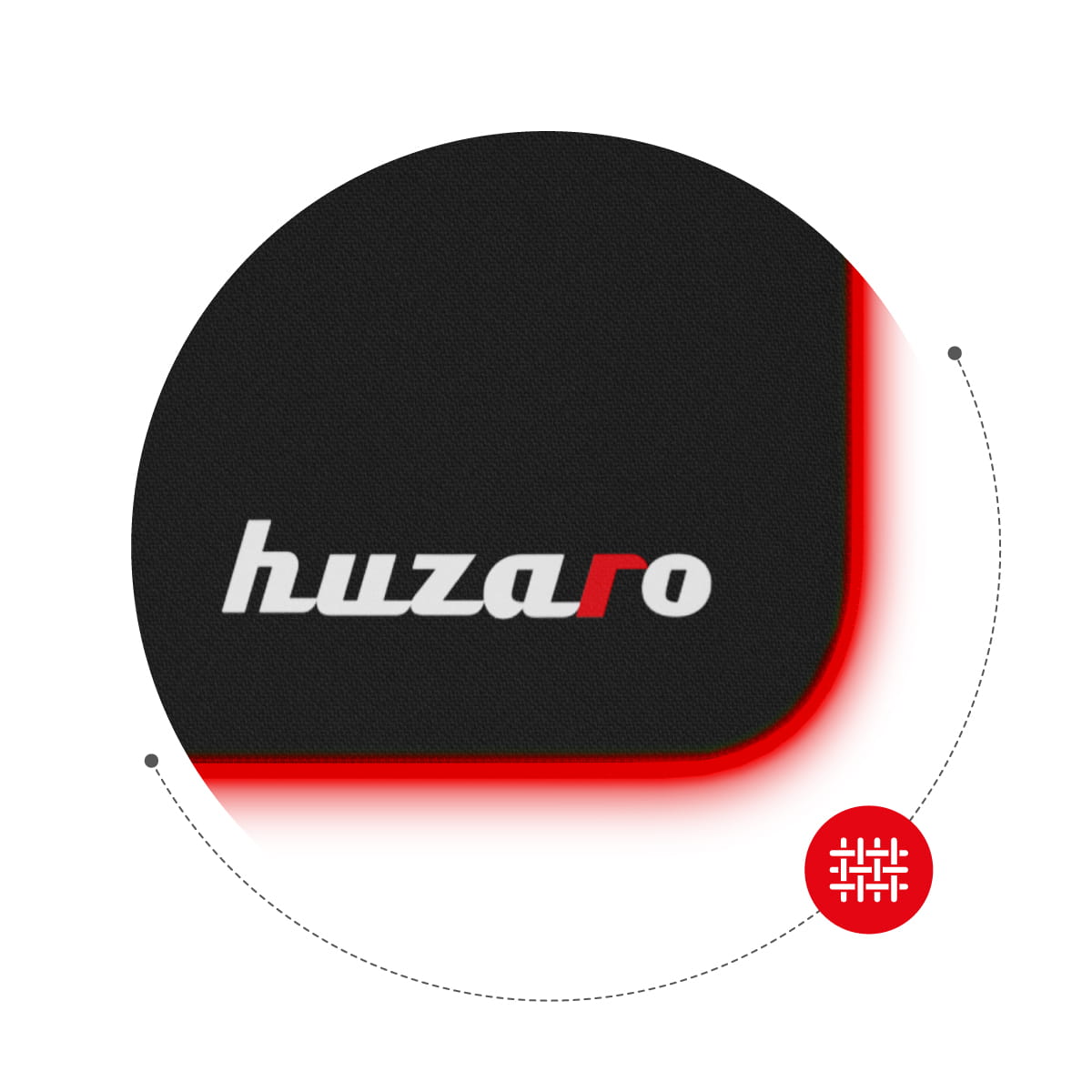 Tappetino da gioco Huzaro RGB Design