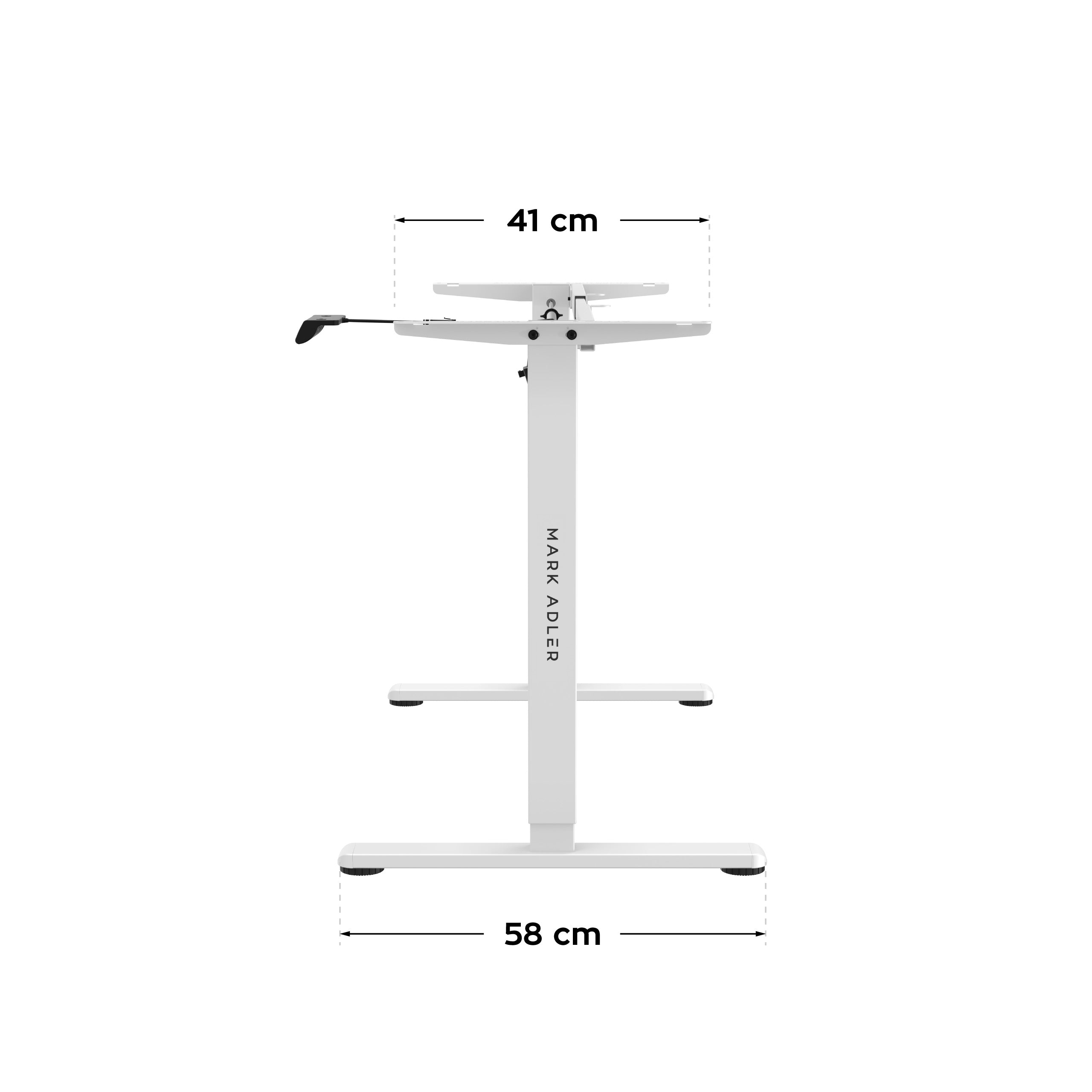 Struttura elettrica per scrivania Mark Adler Xeno 2.1 White