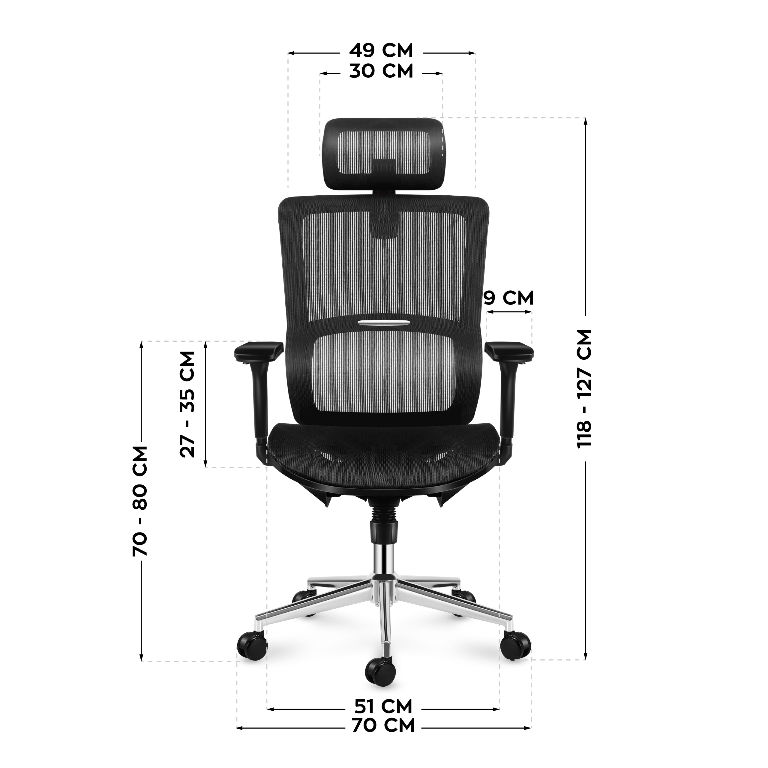 Sedia da ufficio MARK ADLER EXPERT 6.2 Black