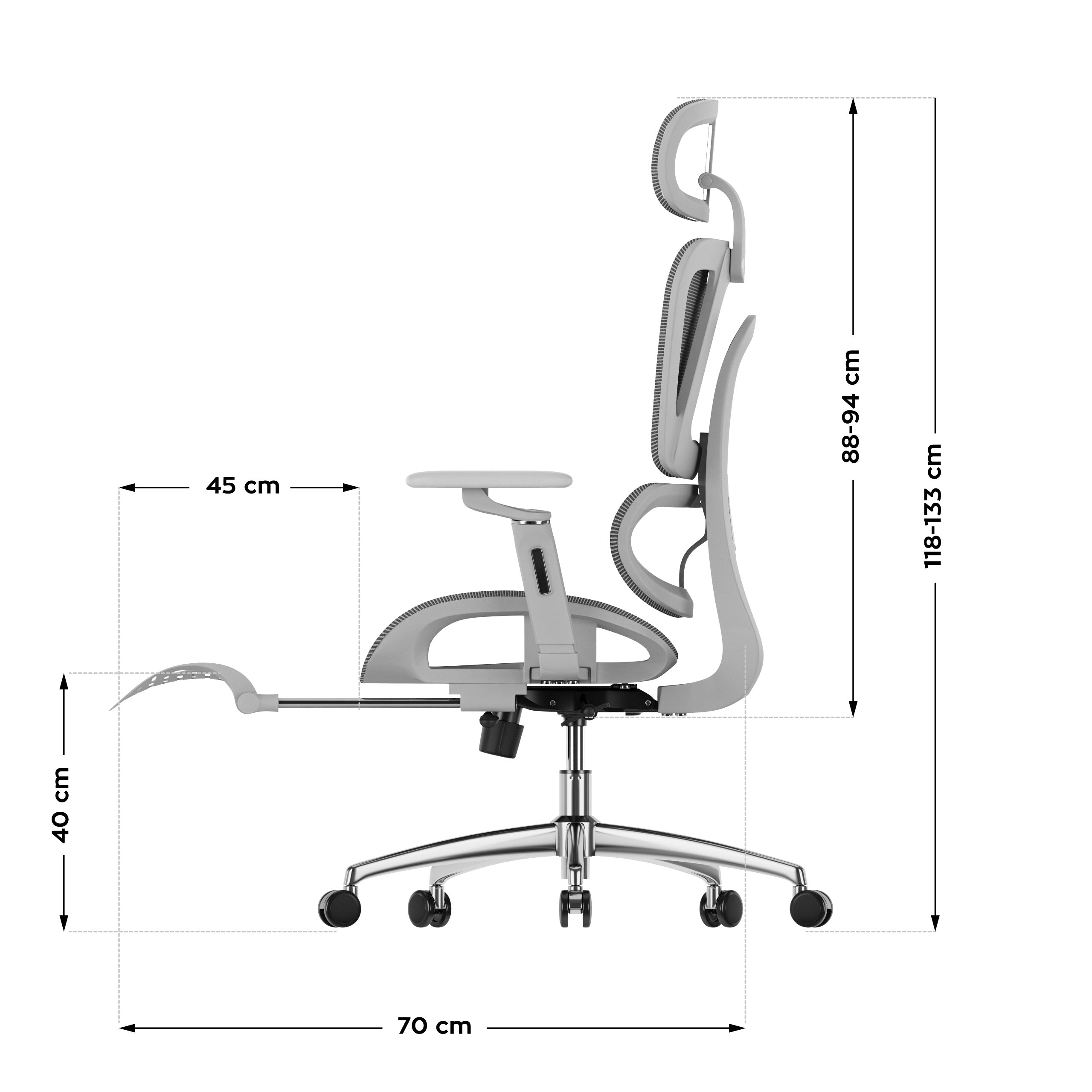 Poltrona ergonomica Mark Adler Expert 7.9 Grey