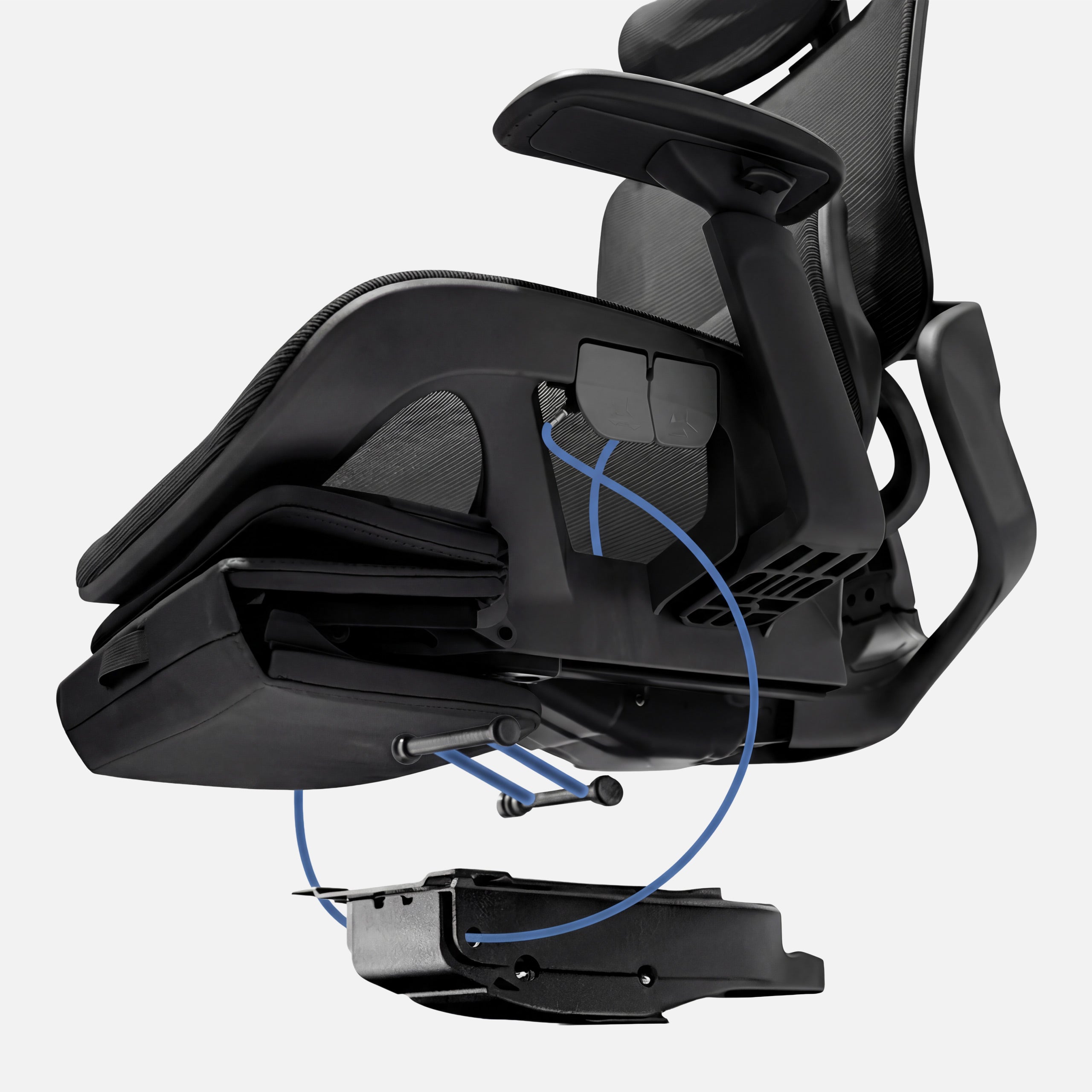 Poltrona ergonomica con poggiapiedi Mark Adler Expert 9.3 Black