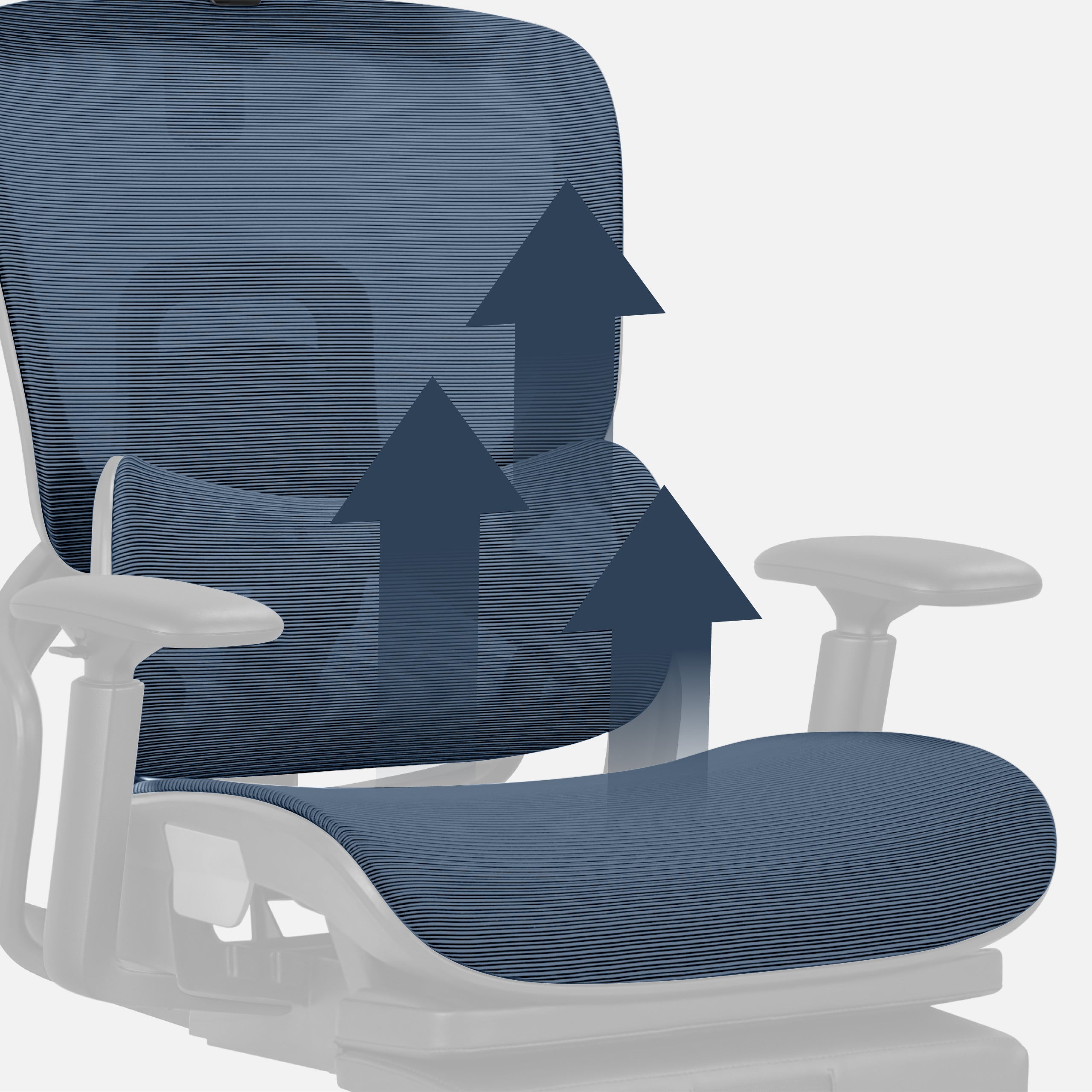 Poltrona ergonomica con poggiapiedi Mark Adler Expert 9.3 Black