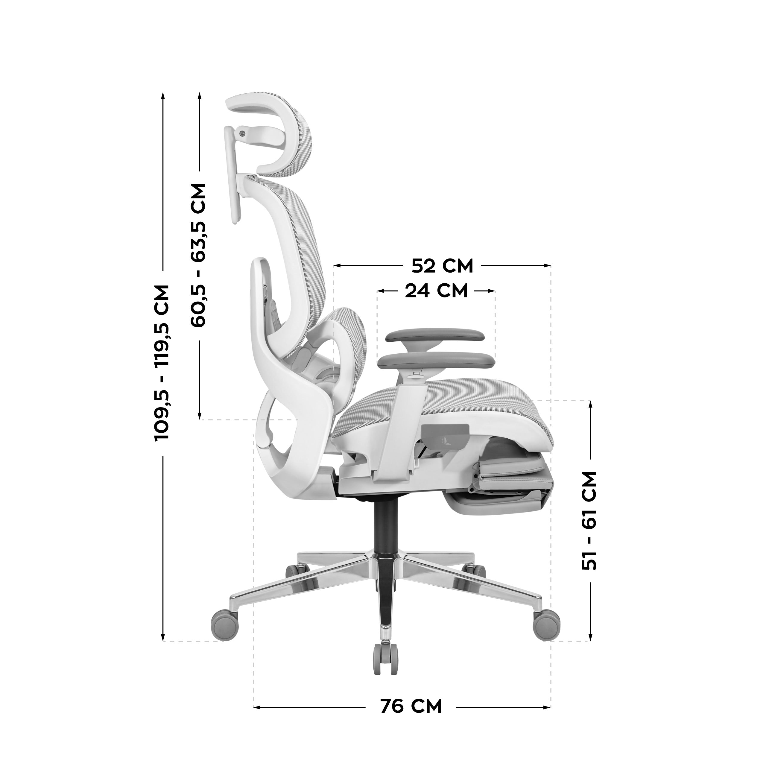 Poltrona ergonomica Mark Adler Expert 9.3 Grey