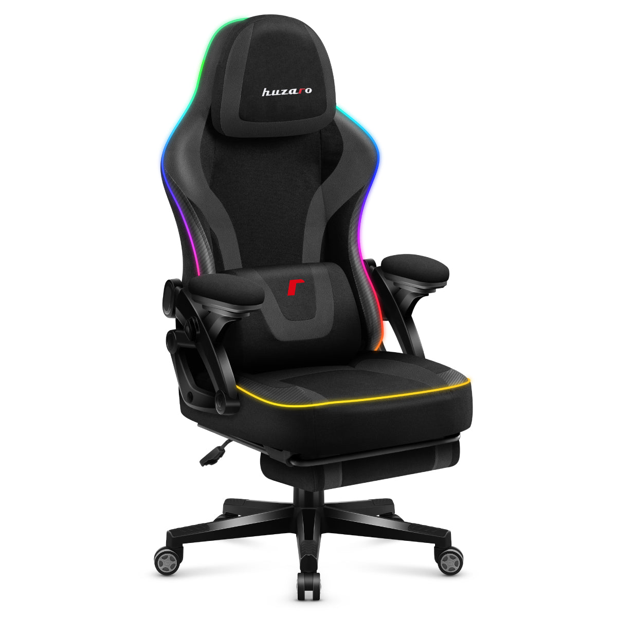 Poltrona da gaming Huzaro Force 4.6 Black RGB Smart