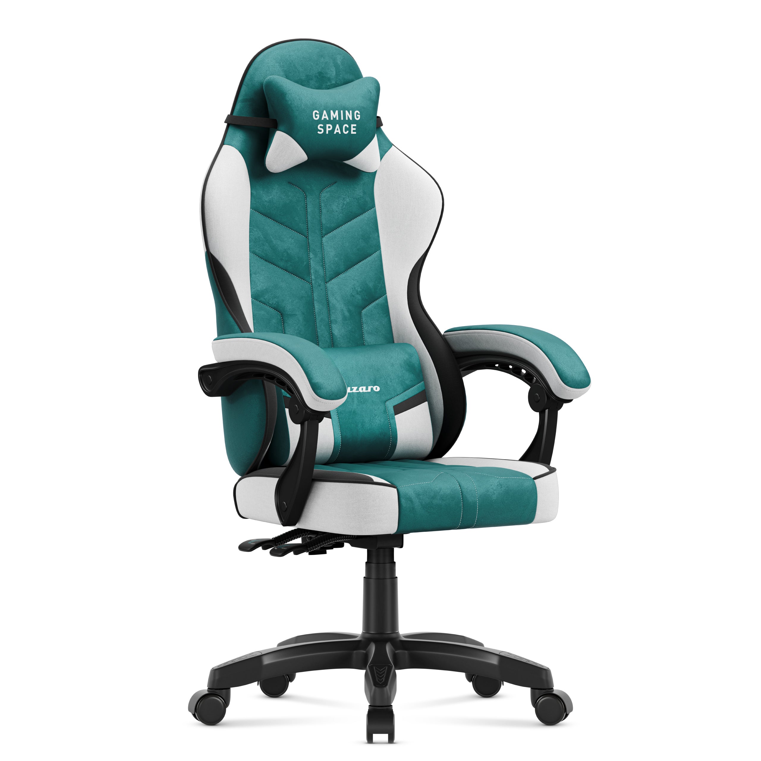 Poltrona da gaming in velluto Huzaro Force 2.7 Green