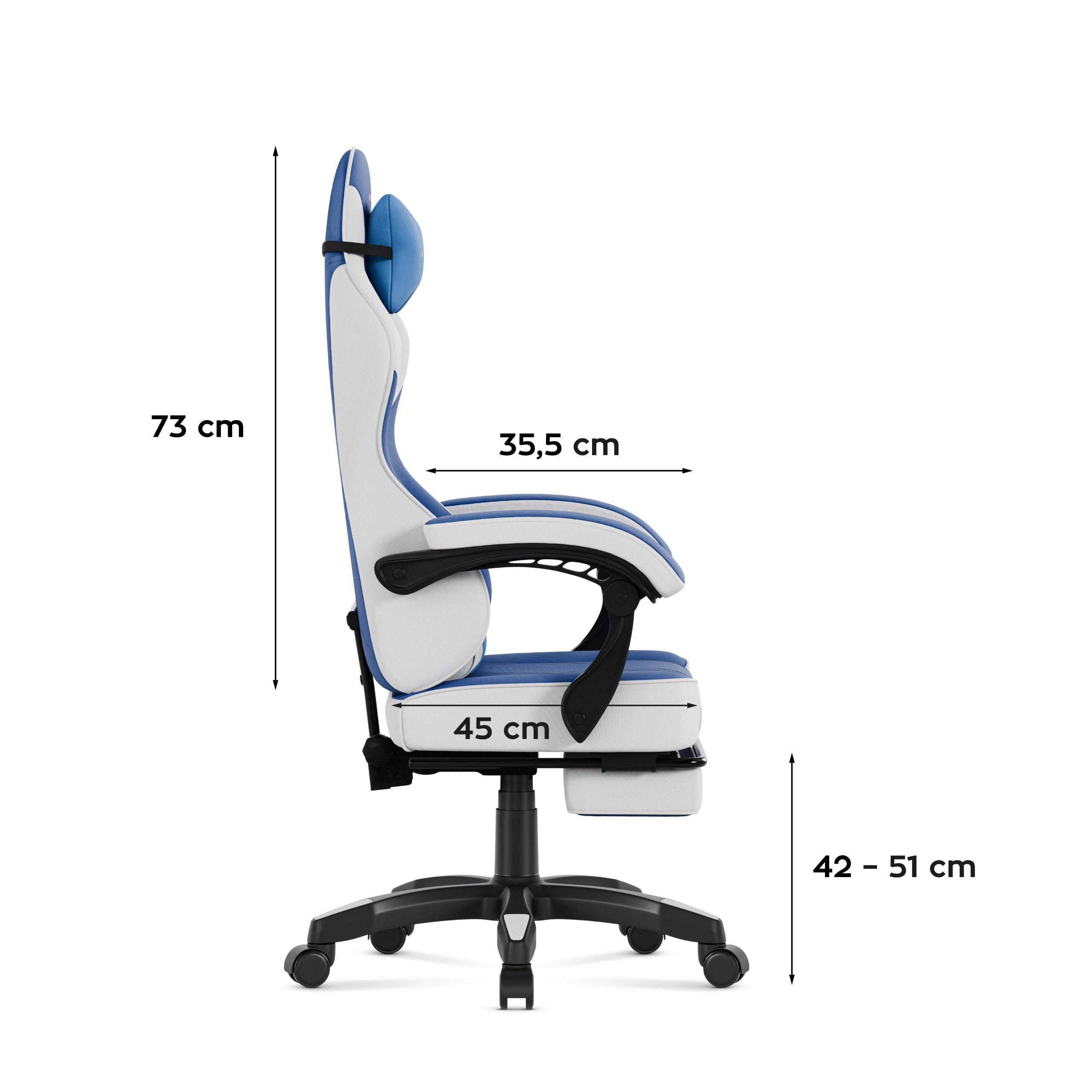 Poltrona da gaming Huzaro Force 3.7 Blue