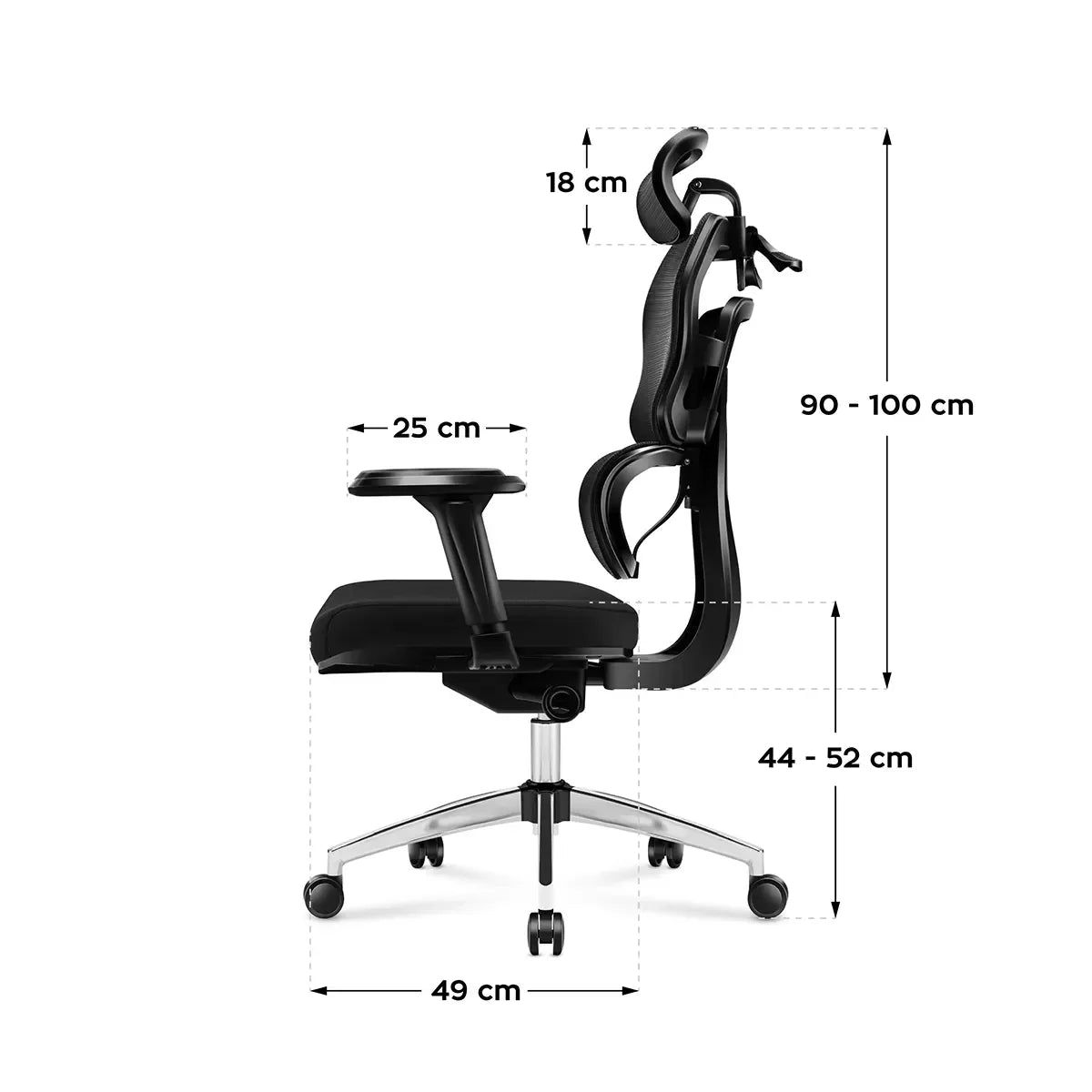 Sedia da ufficio Mark Adler Expert 4.9 Black