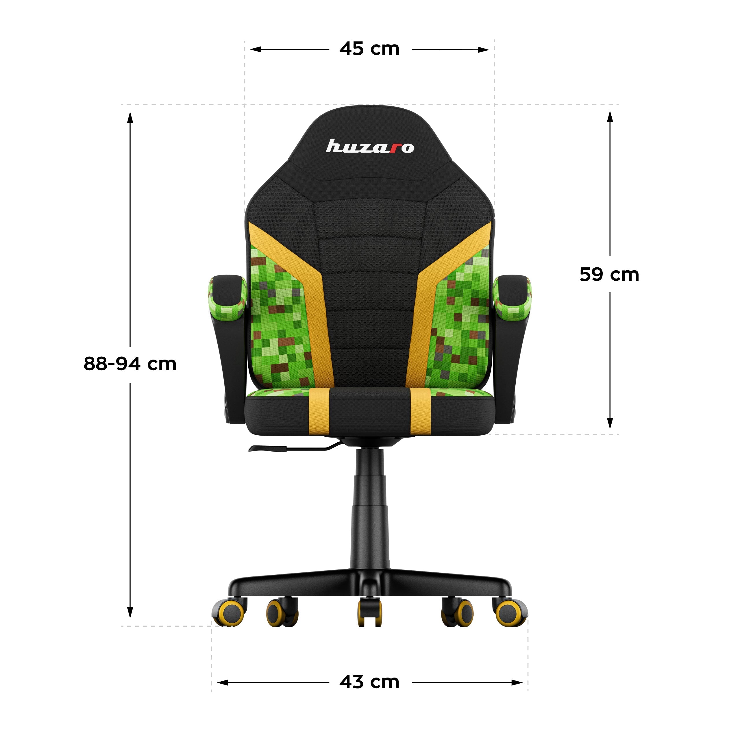 Poltrona da gaming per bambini Huzaro RANGER 1.0 Pixel Mesh