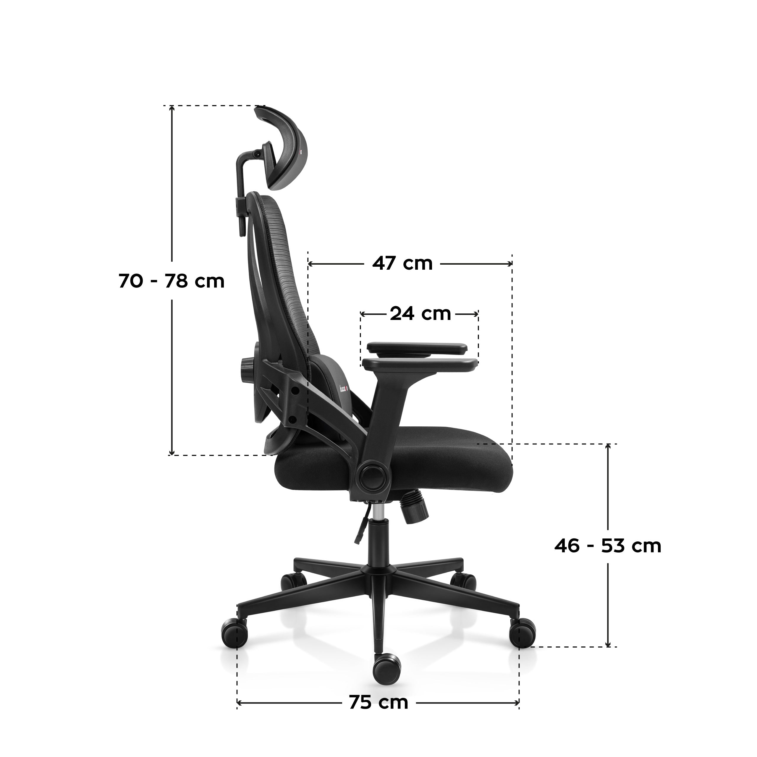 Poltrona da gaming Huzaro Combat 2.7 Black