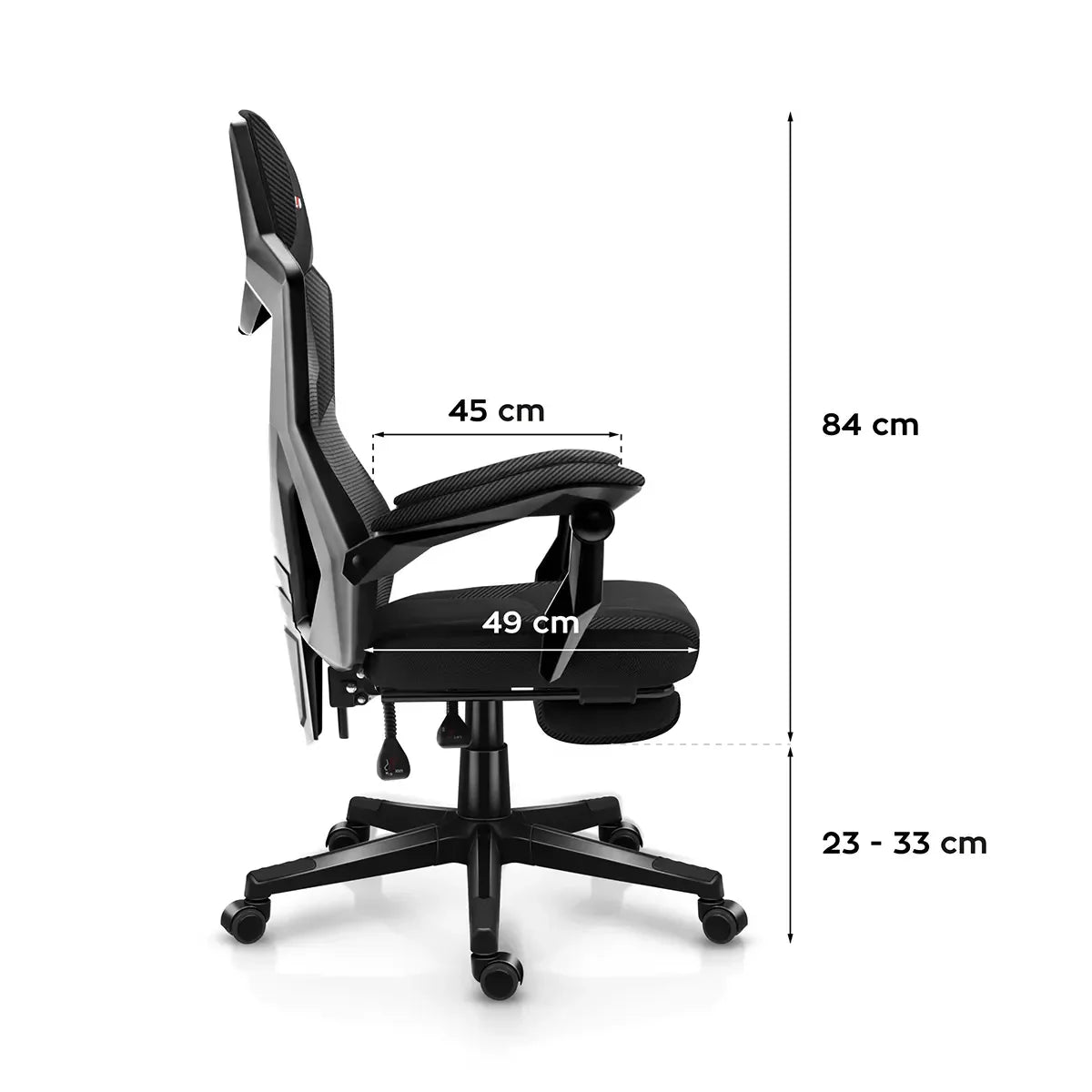 Poltrona da gaming Huzaro Combat 3.1 Carbon