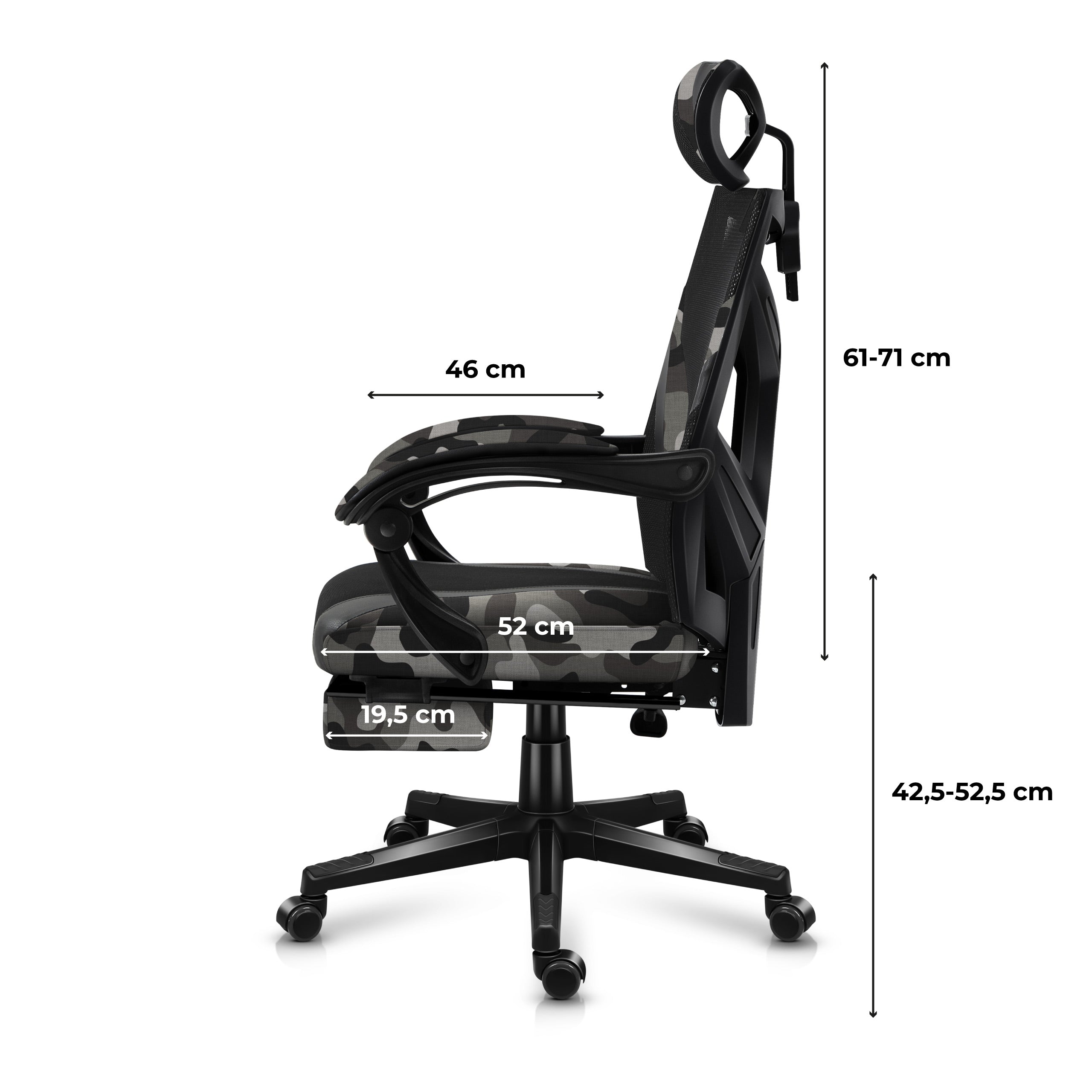 Poltrona da gaming Huzaro Combat 5.0 Camo