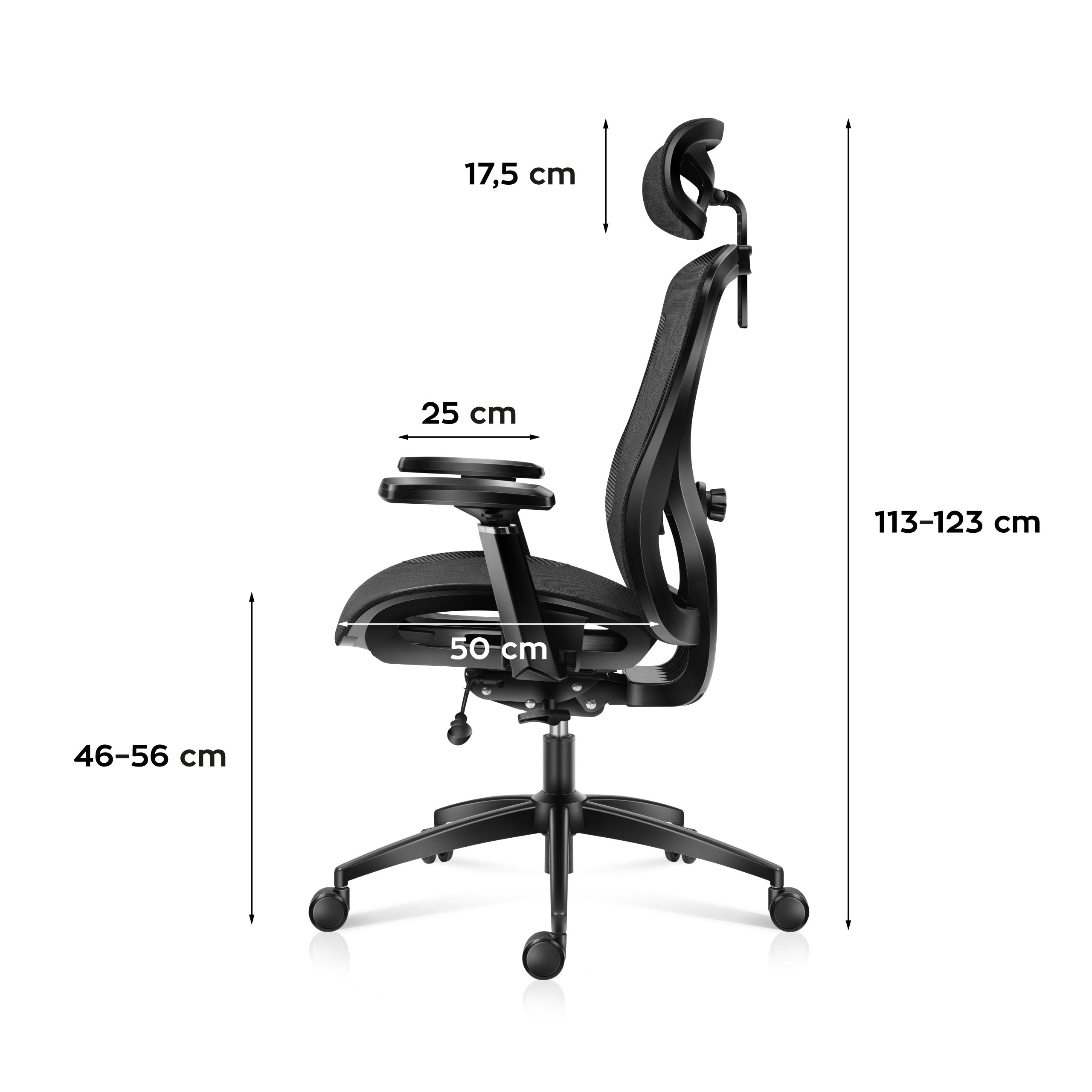 Poltrona da gaming Huzaro Combat 7.3 Black Mesh
