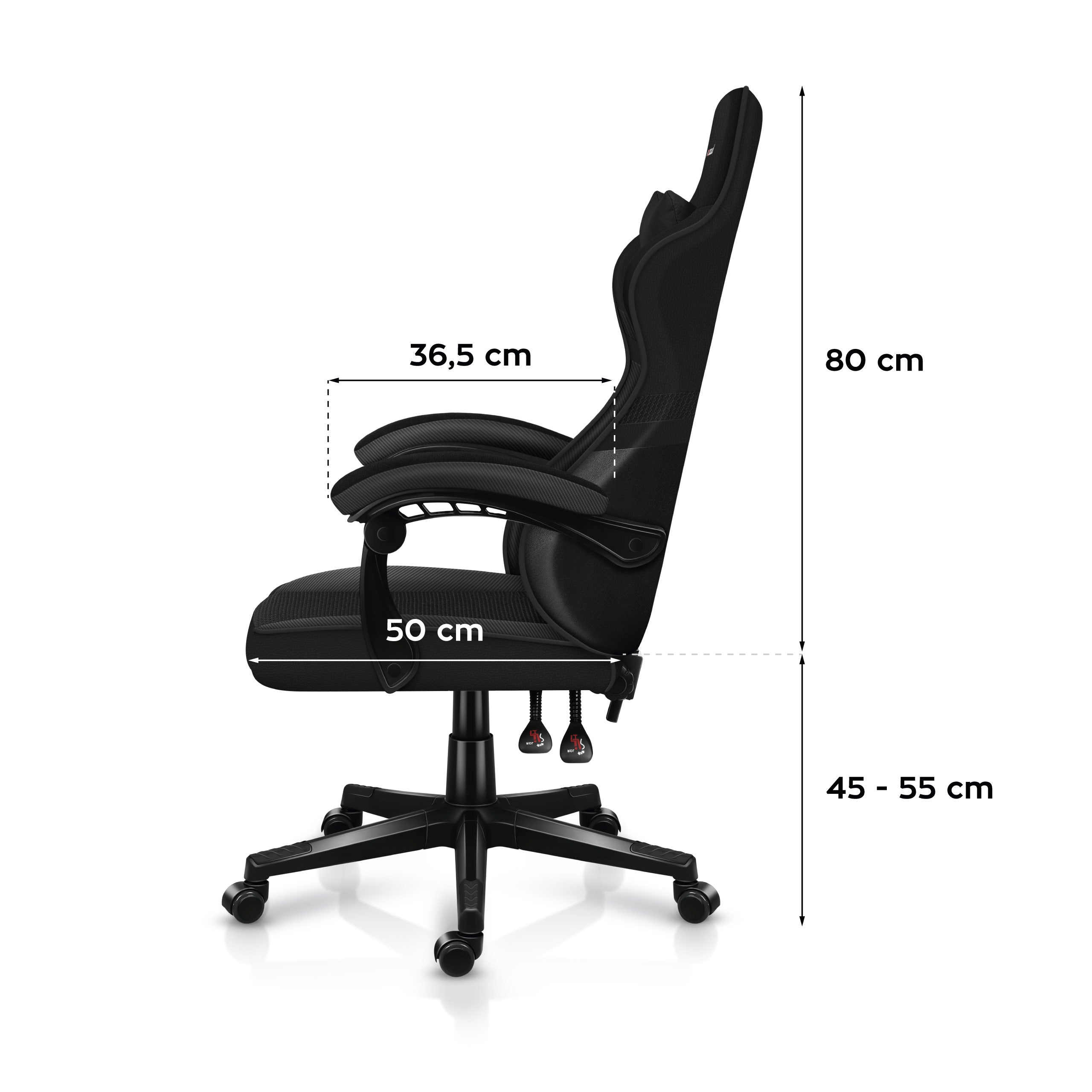 Poltrona da gaming HUZARO FORCE 4.4 Carbon