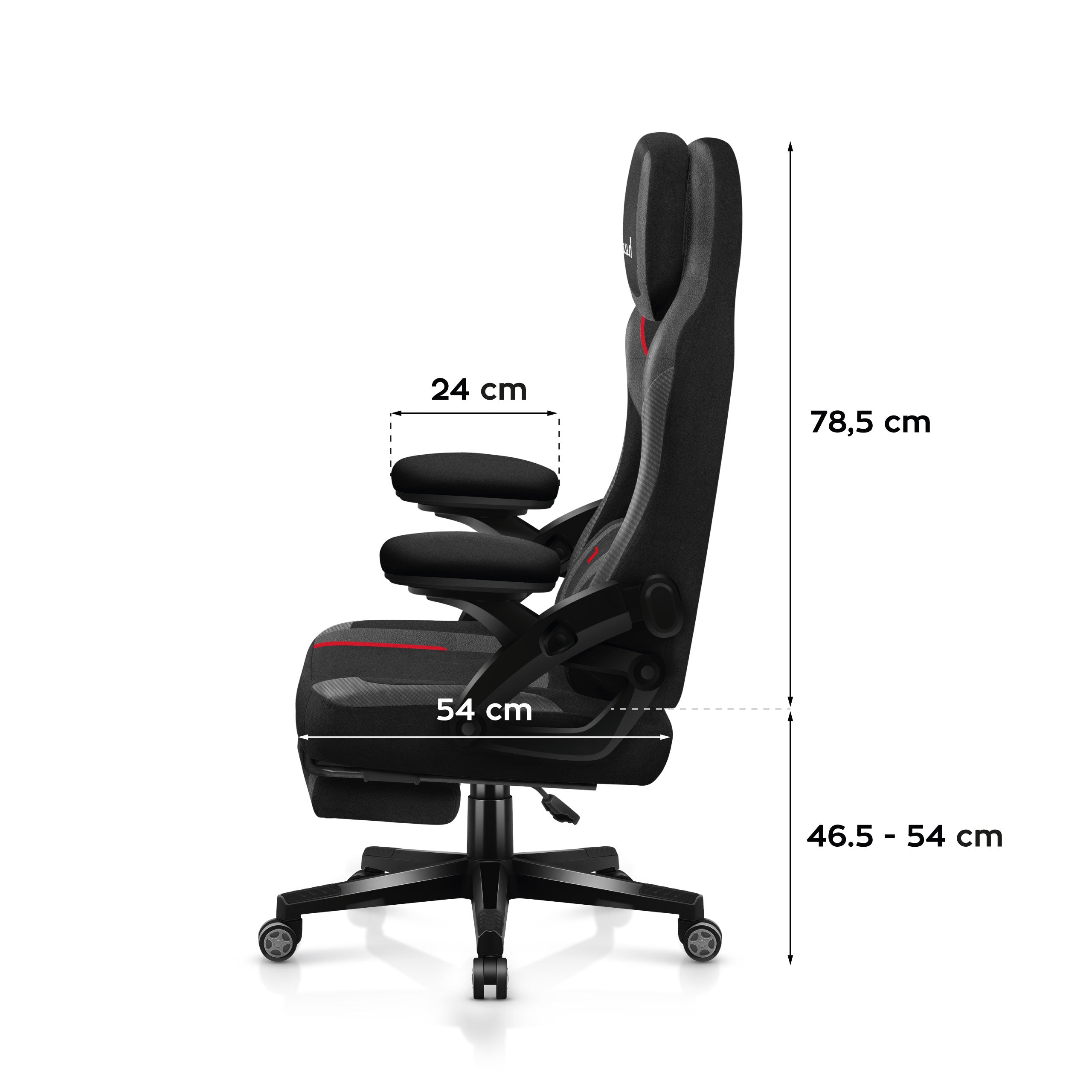 Poltrona da gaming Huzaro Force 4.6 Carbon