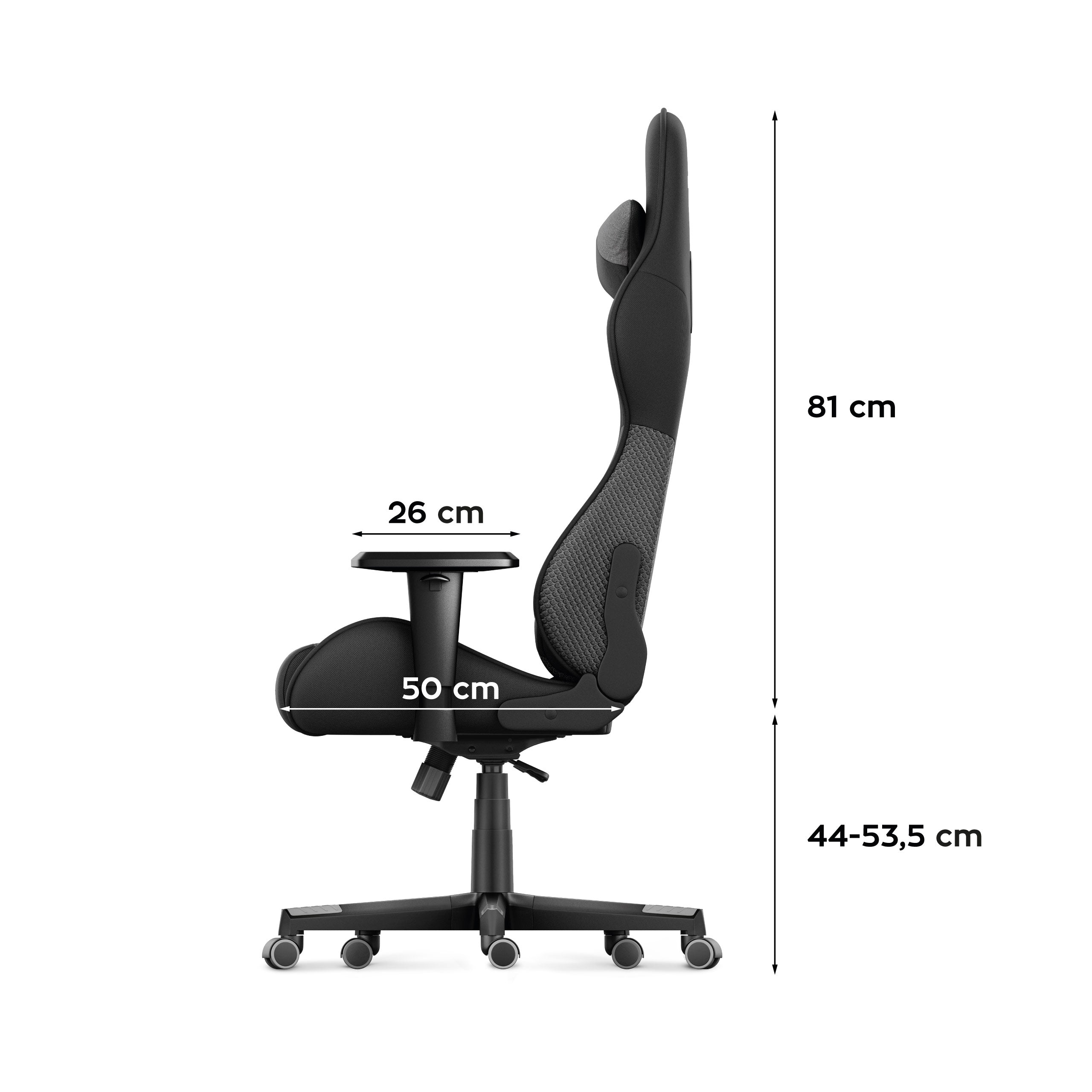 Poltrona da gaming HUZARO FORCE 6.2  Grey Mesh