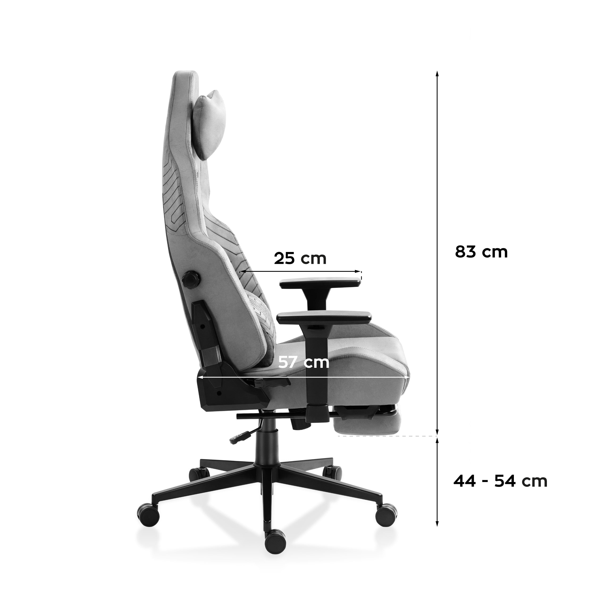 Poltrona da gaming HUZARO FORCE 8.1 Grigio