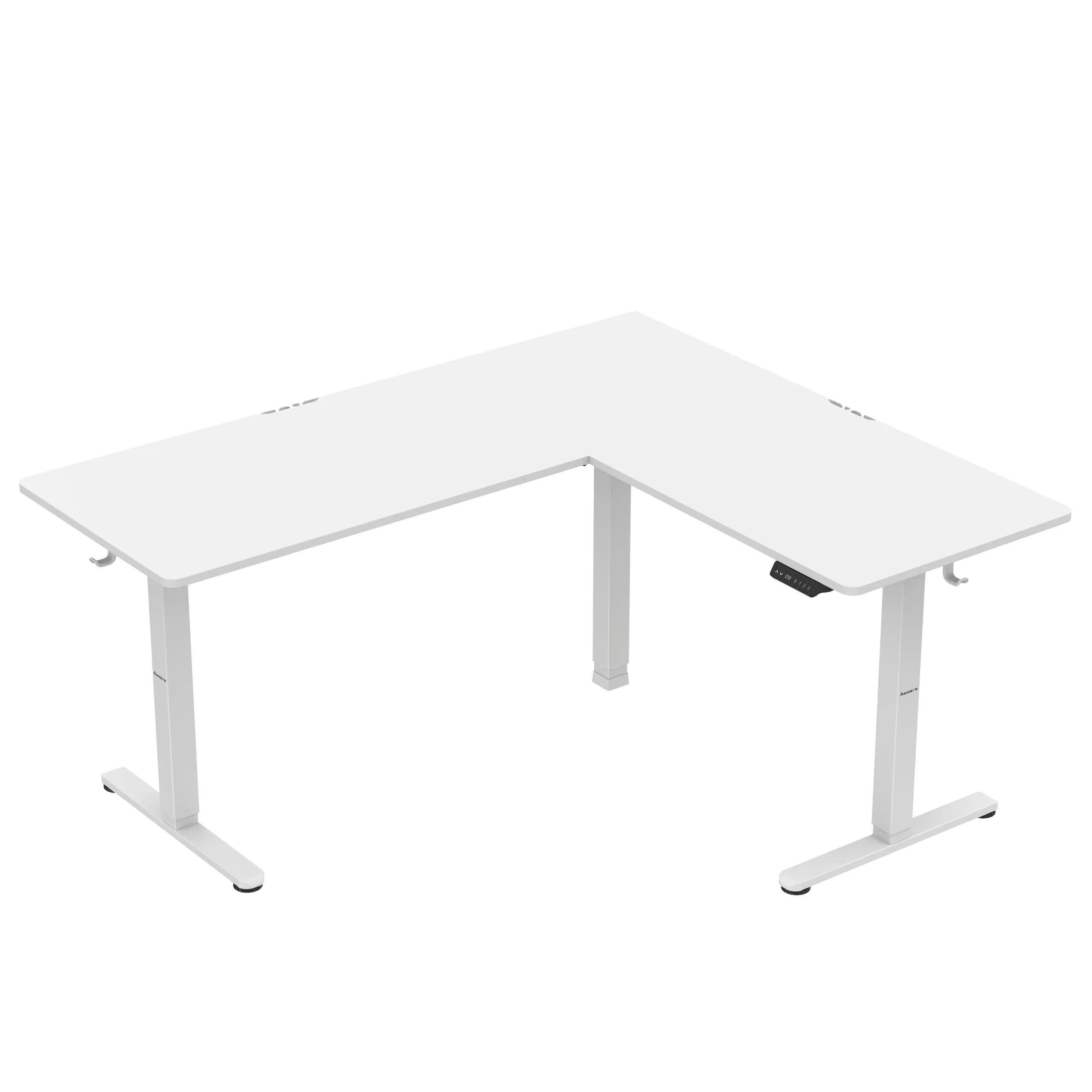 Scrivania angolare elettrica Huzaro Hero 9.5 White 160 cm