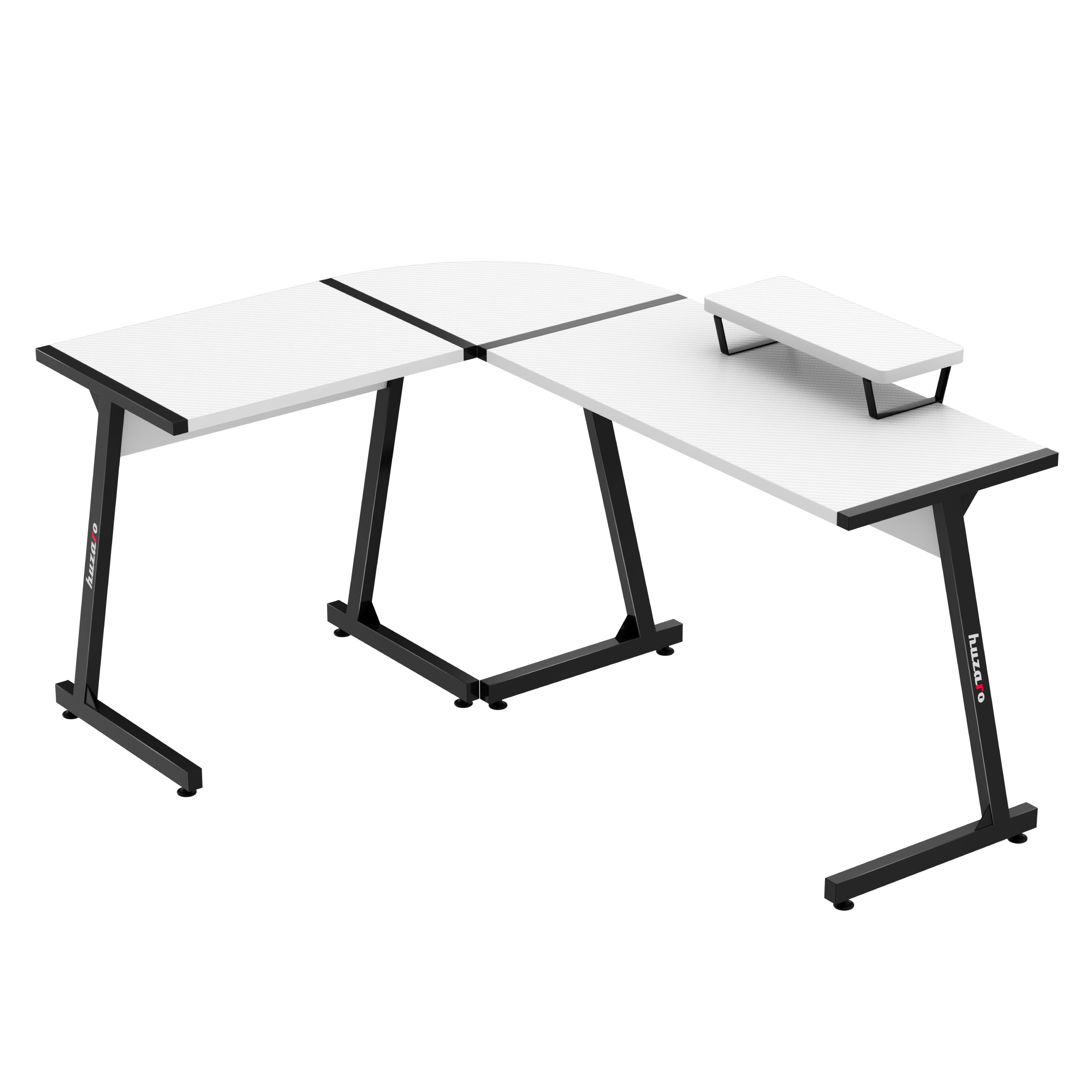 Scrivania da gaming Huzaro Hero 6.0 White 147 cm