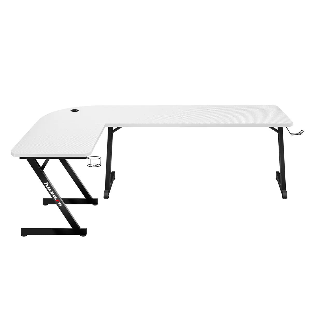 Scrivania da gaming Huzaro Hero 7.0 White 154 cm