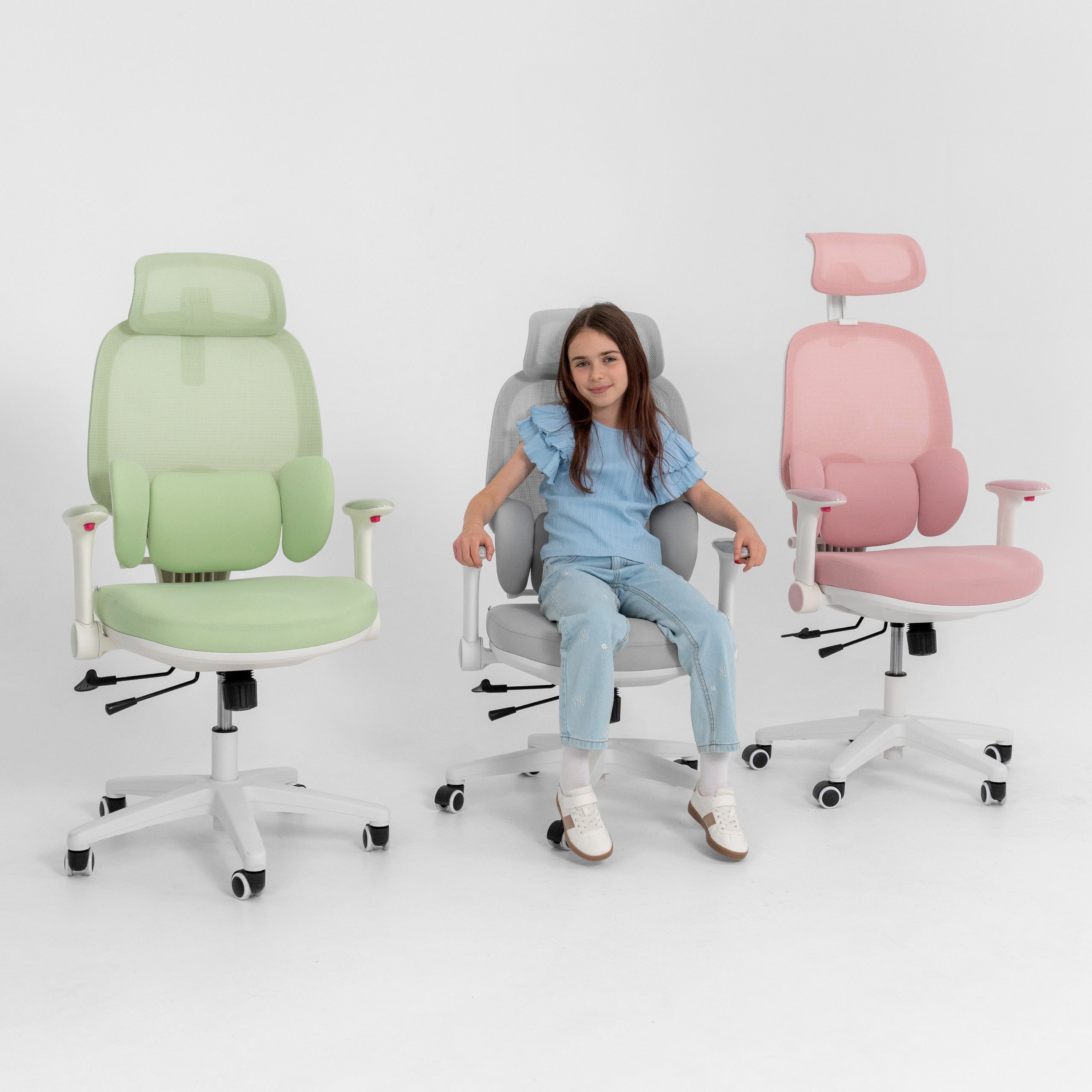 Poltrona ergonomica per bambini Mark Adler Junior 6.3 Pink