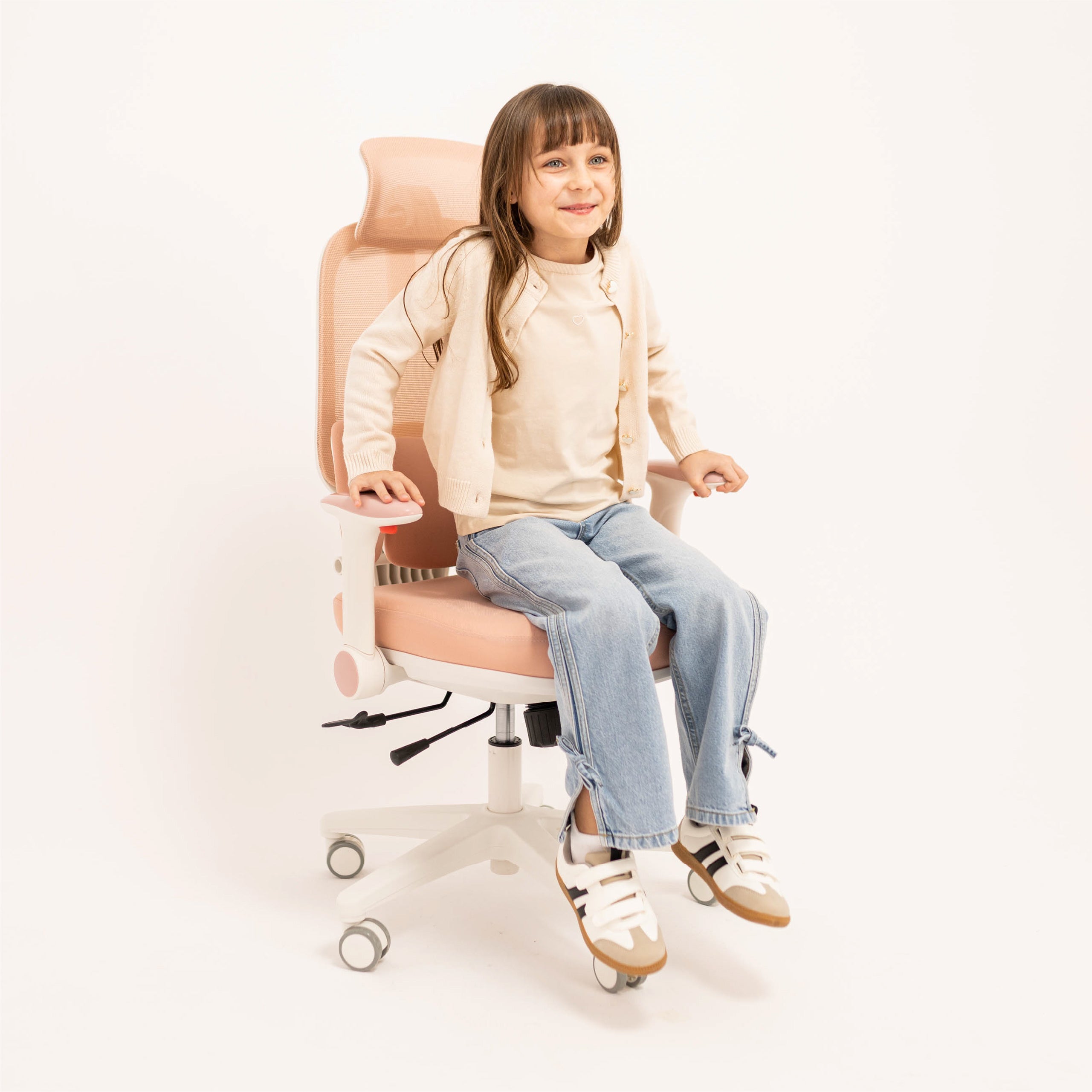 Poltrona ergonomica per bambini Mark Adler Junior 6.3 Pink