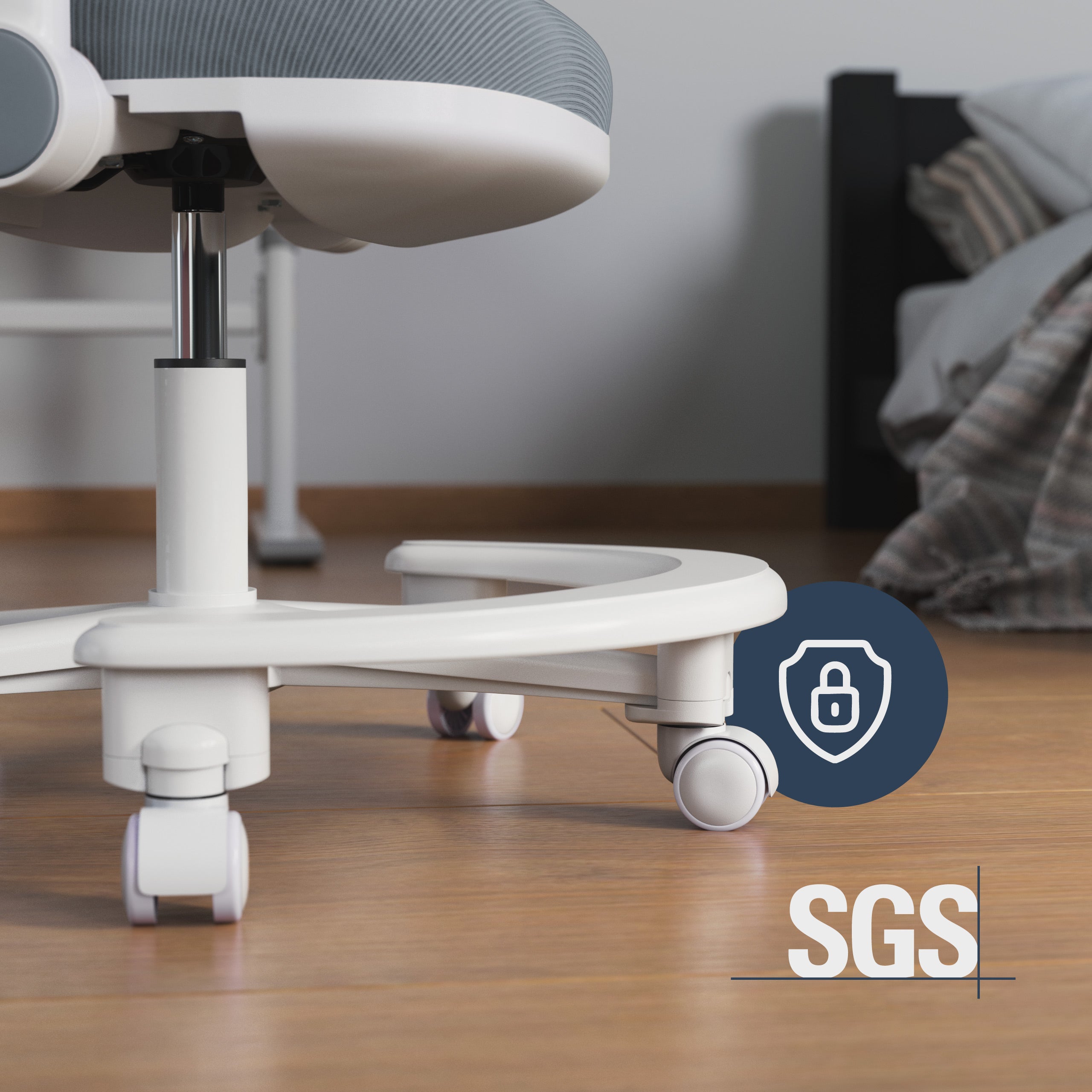 Poltrona da scrivania ergonomica per bambini Mark Adler Junior 3.6 Grey