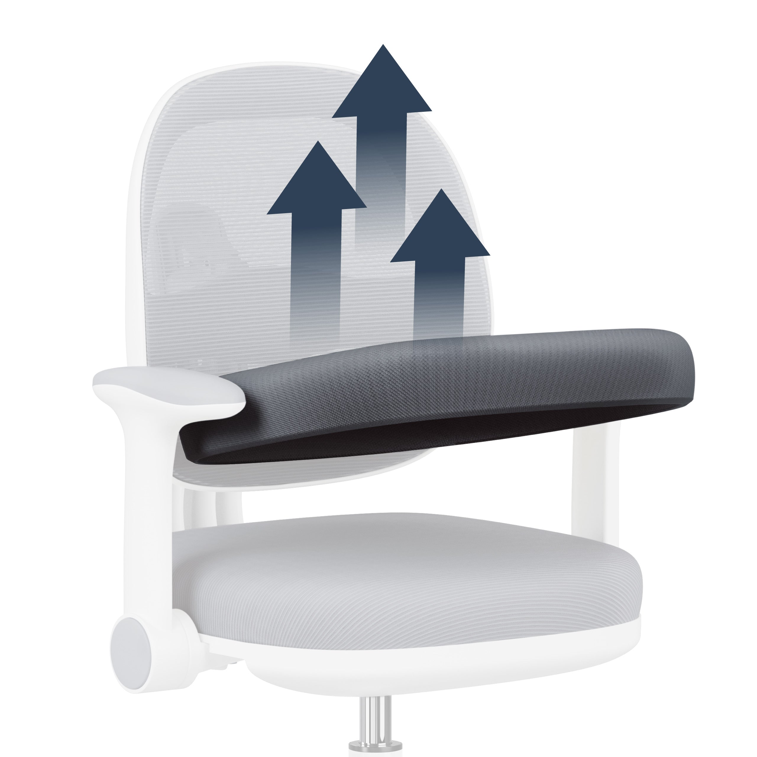 Poltrona da scrivania ergonomica per bambini Mark Adler Junior 3.6 Grey