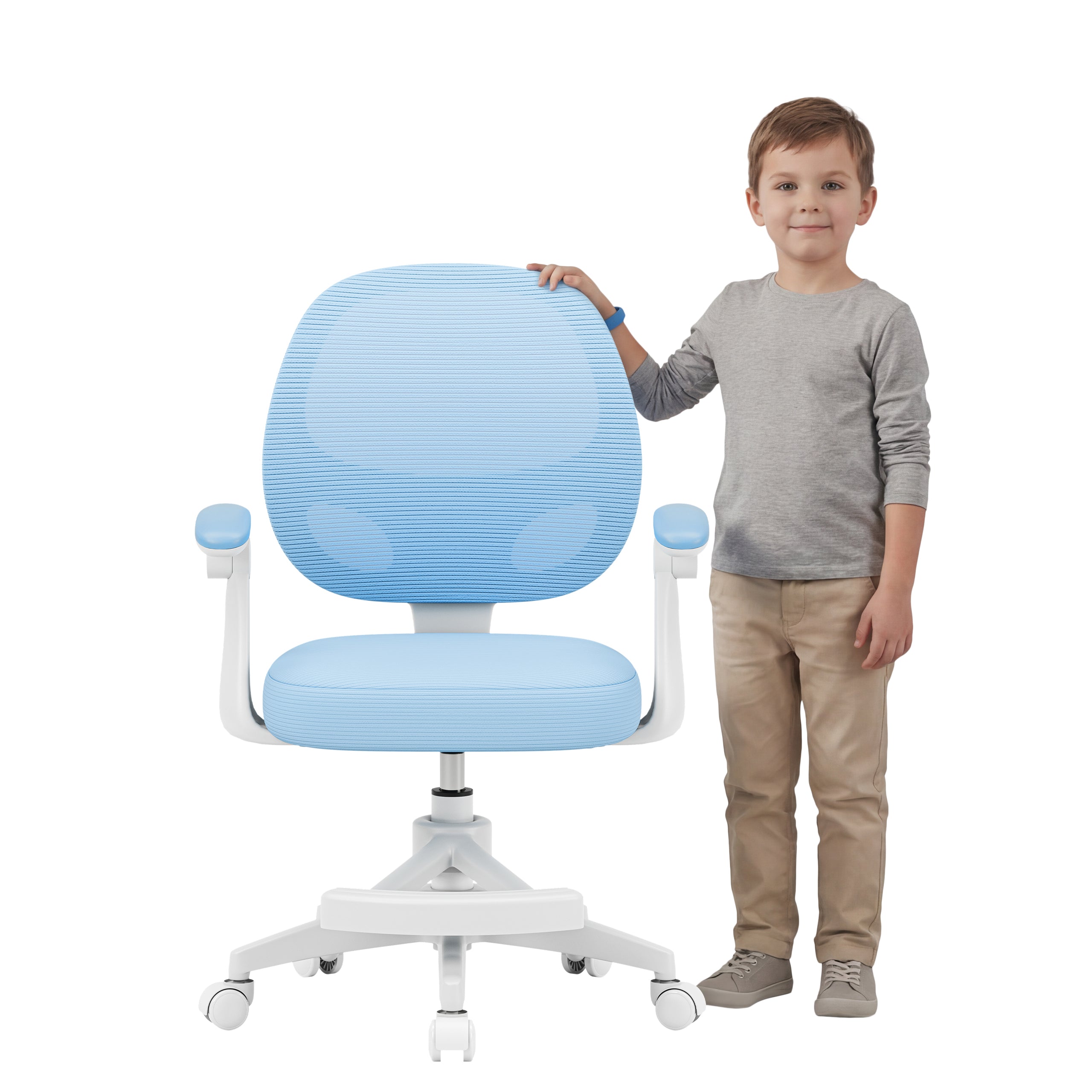 Poltrona girevole per bambini Mark Adler Junior 3.1 Blue