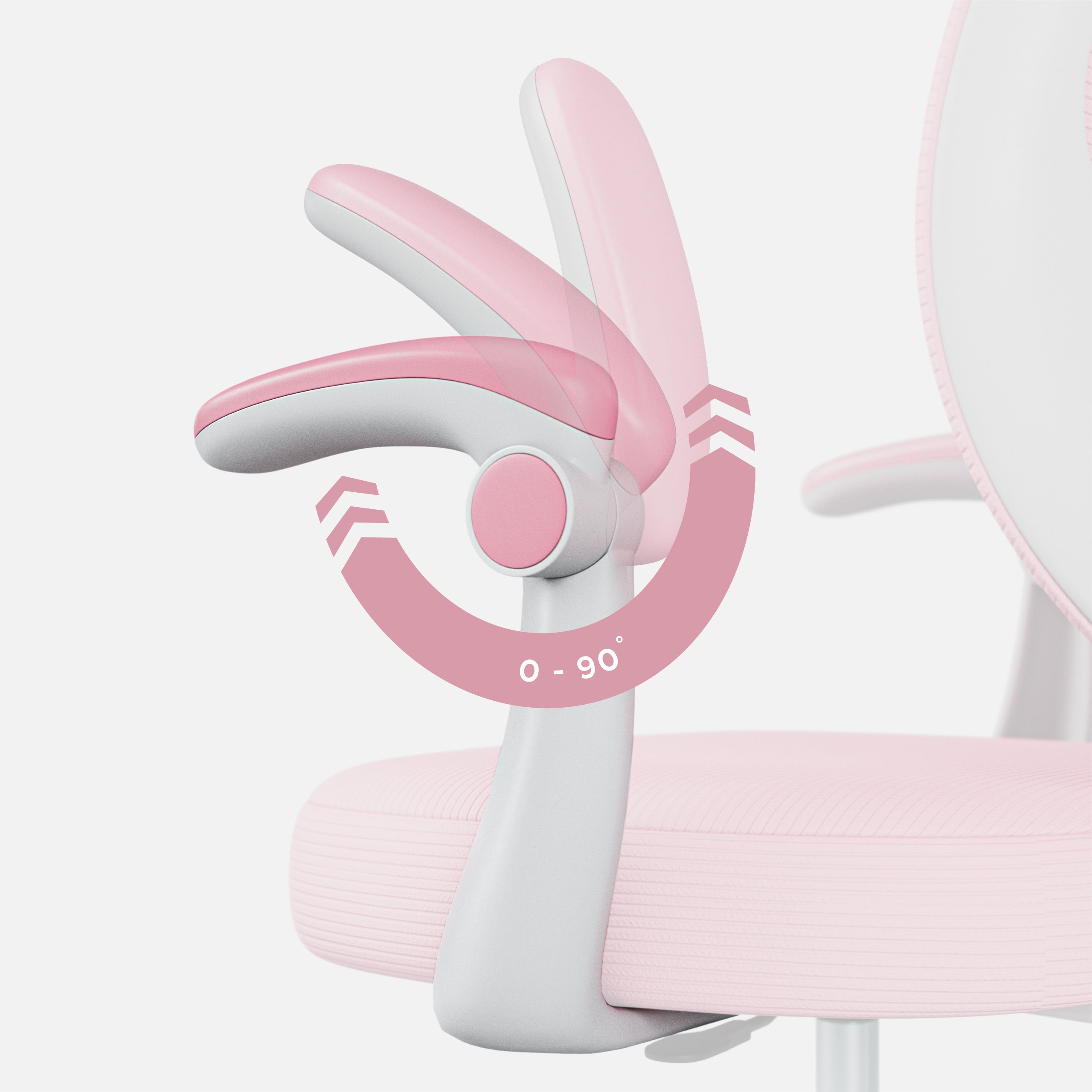 Poltrona girevole per bambini Mark Adler Junior 3.1 Pink