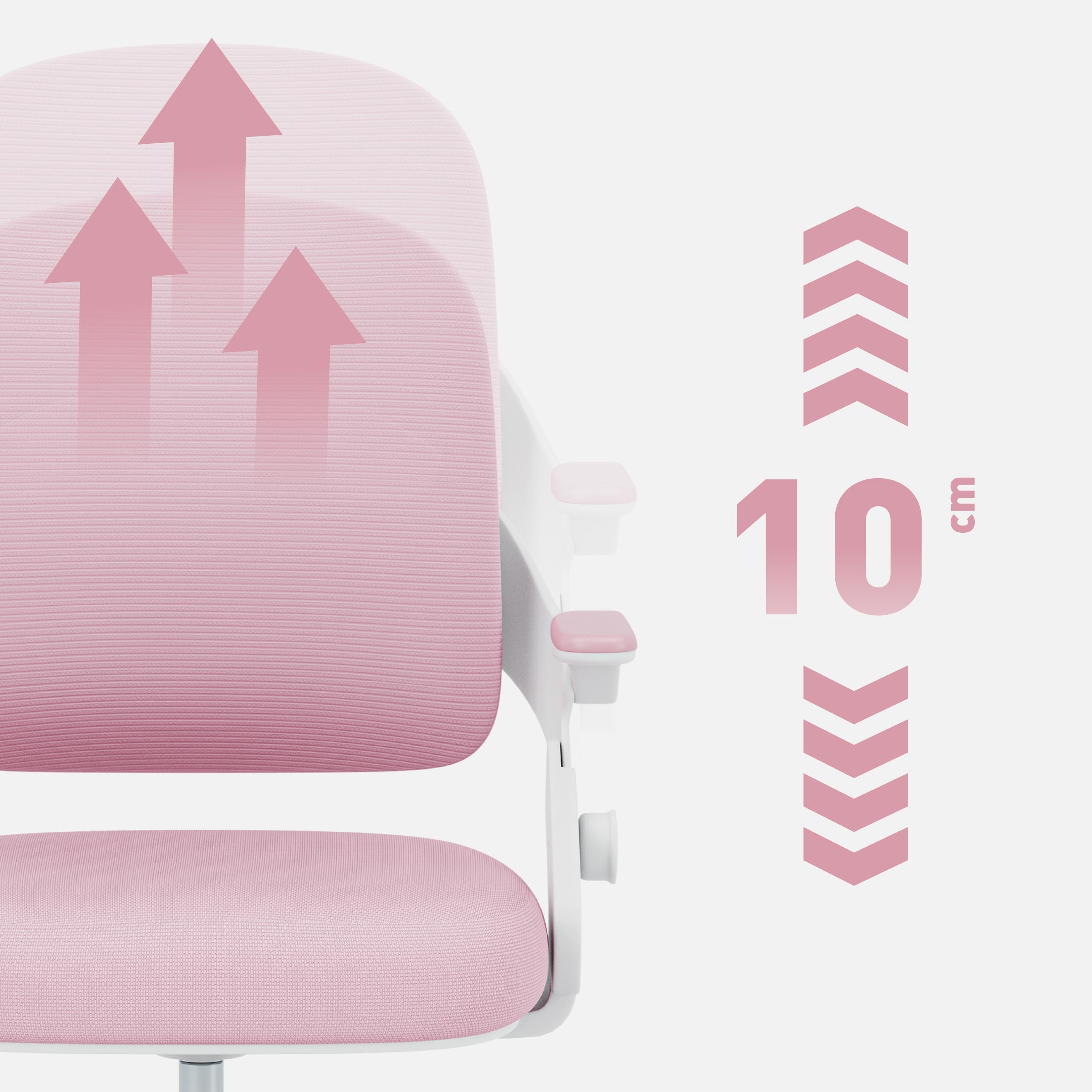 Poltrona da scrivania per bambini Mark Adler Junior 4.3 Pink