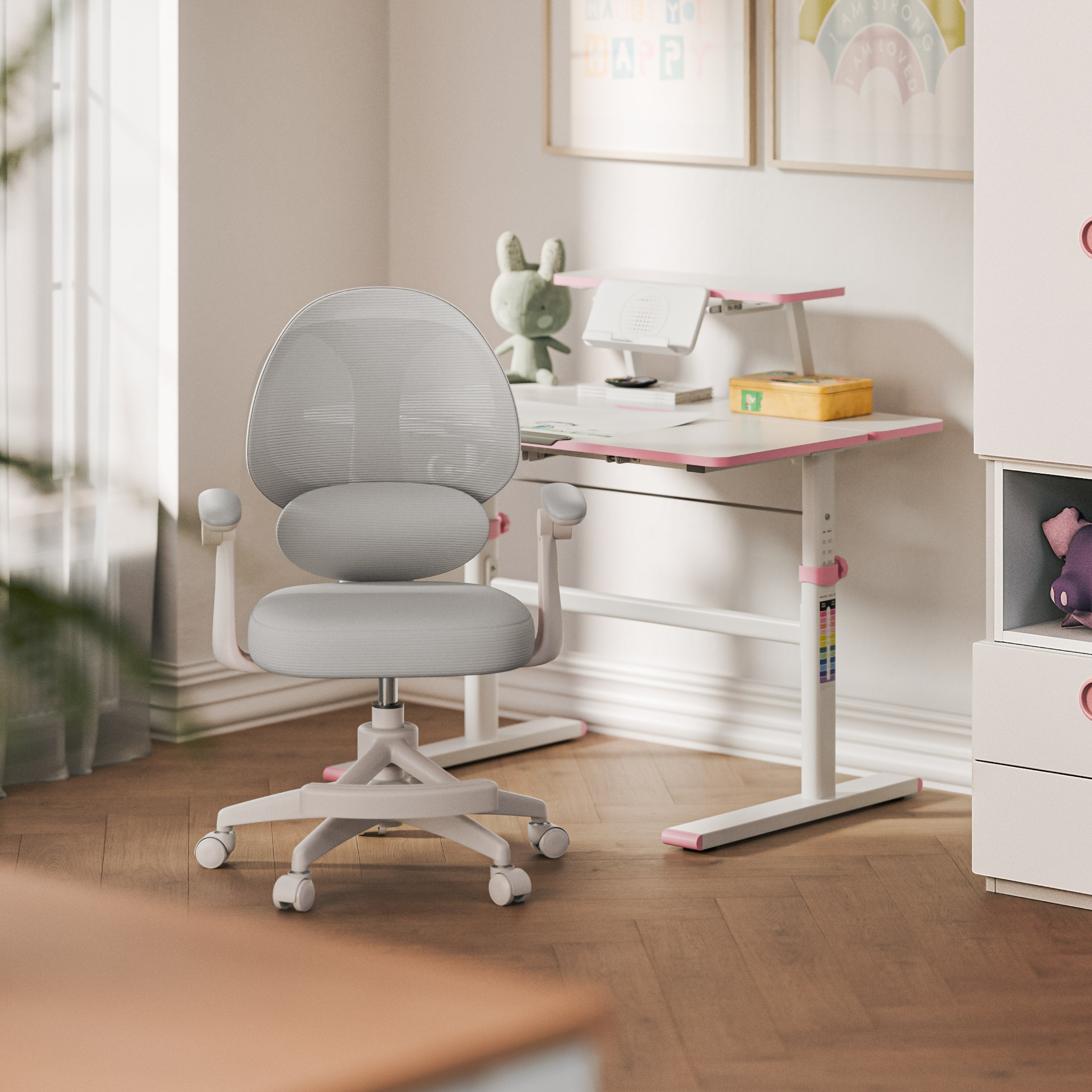 Poltrona da scrivania per bambini Mark Adler Junior 4.5 Grey