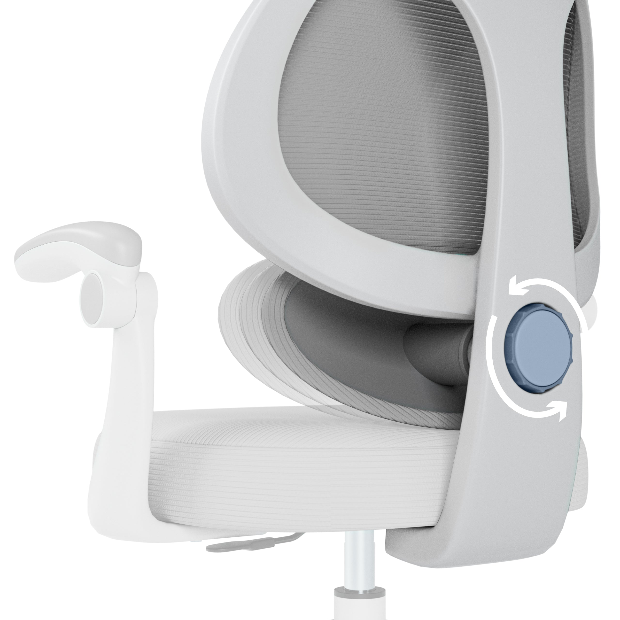 Poltrona da scrivania per bambini Mark Adler Junior 4.5 Grey