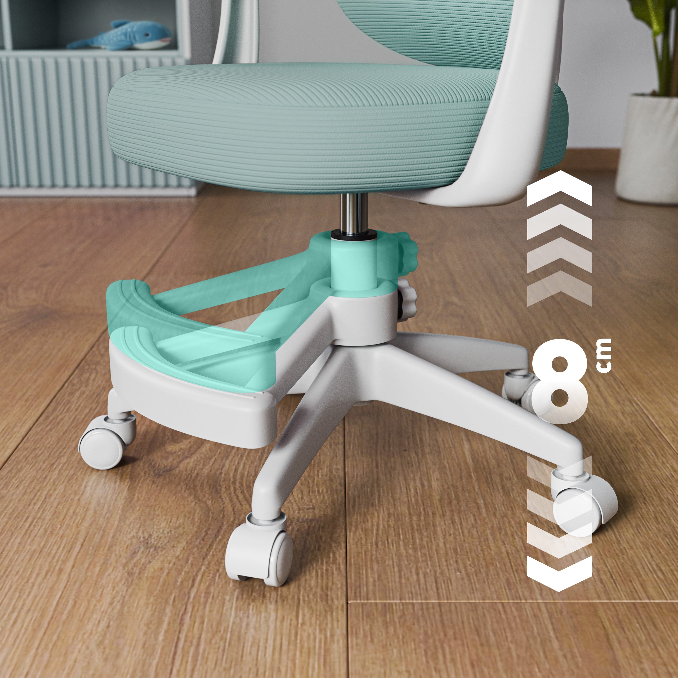 Poltrona da scrivania per bambini Mark Adler Junior 4.5 Mint