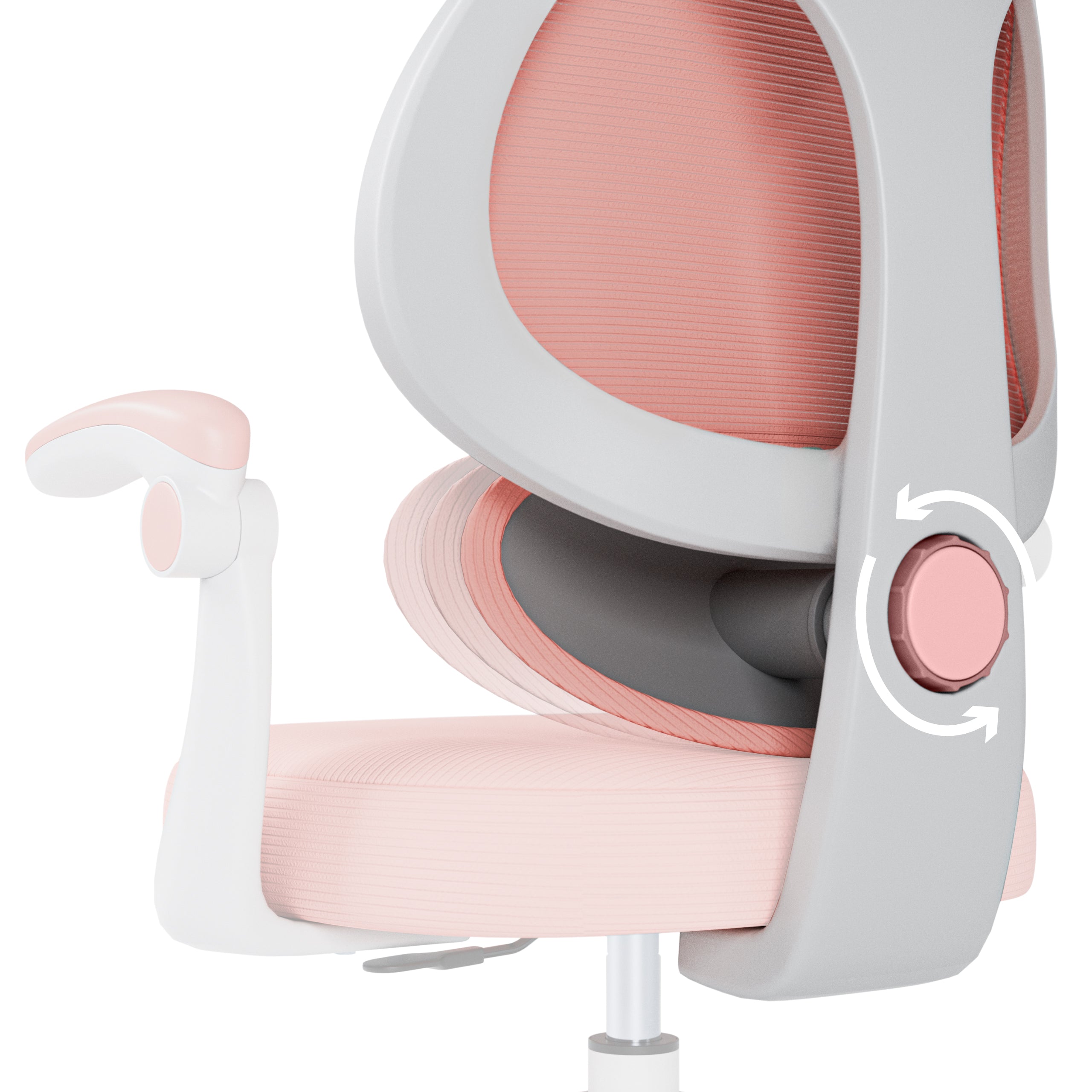 Poltrona da scrivania per bambini Mark Adler Junior 4.5 Pink