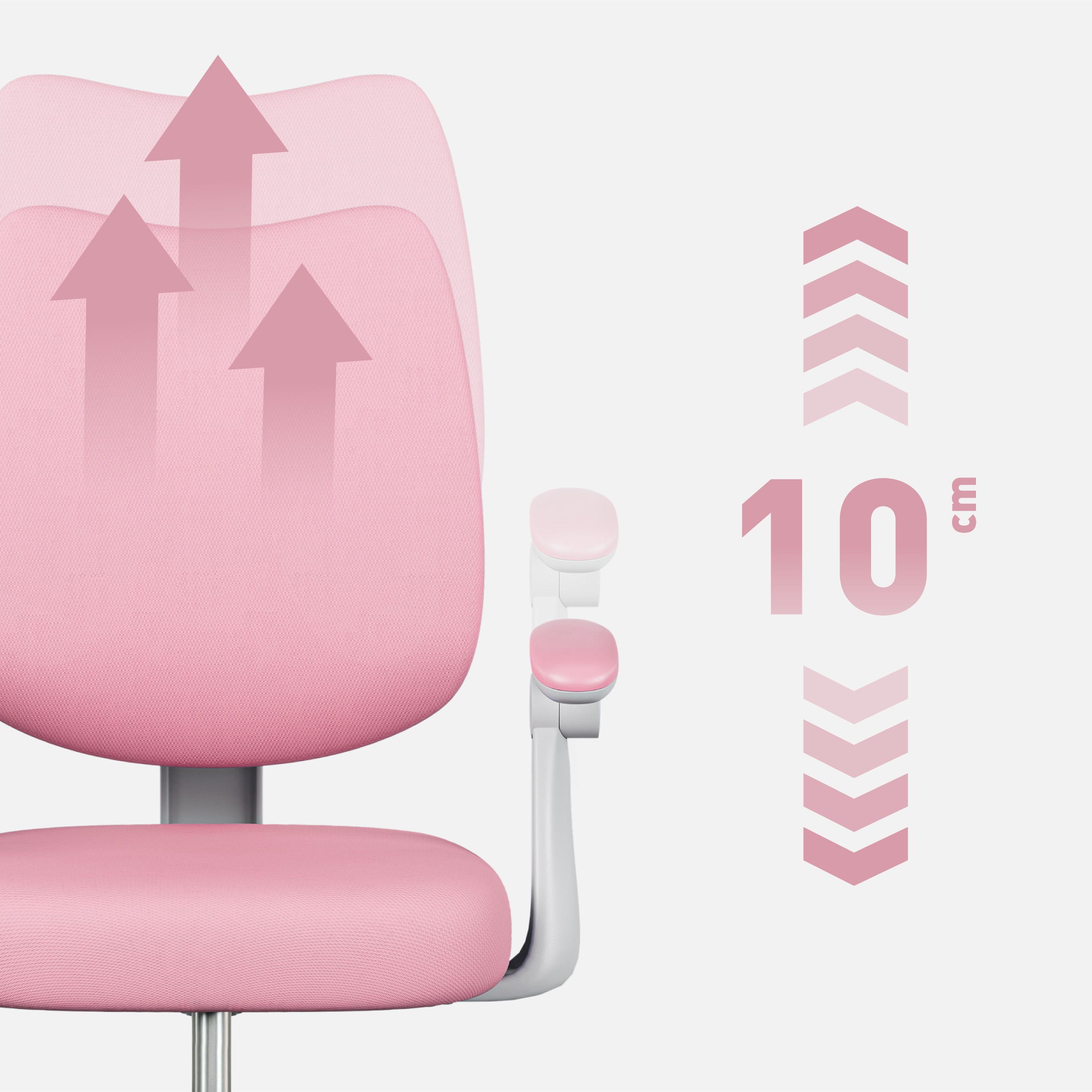Poltrona ergonomica per bambini Mark Adler Junior 4.6 Pink