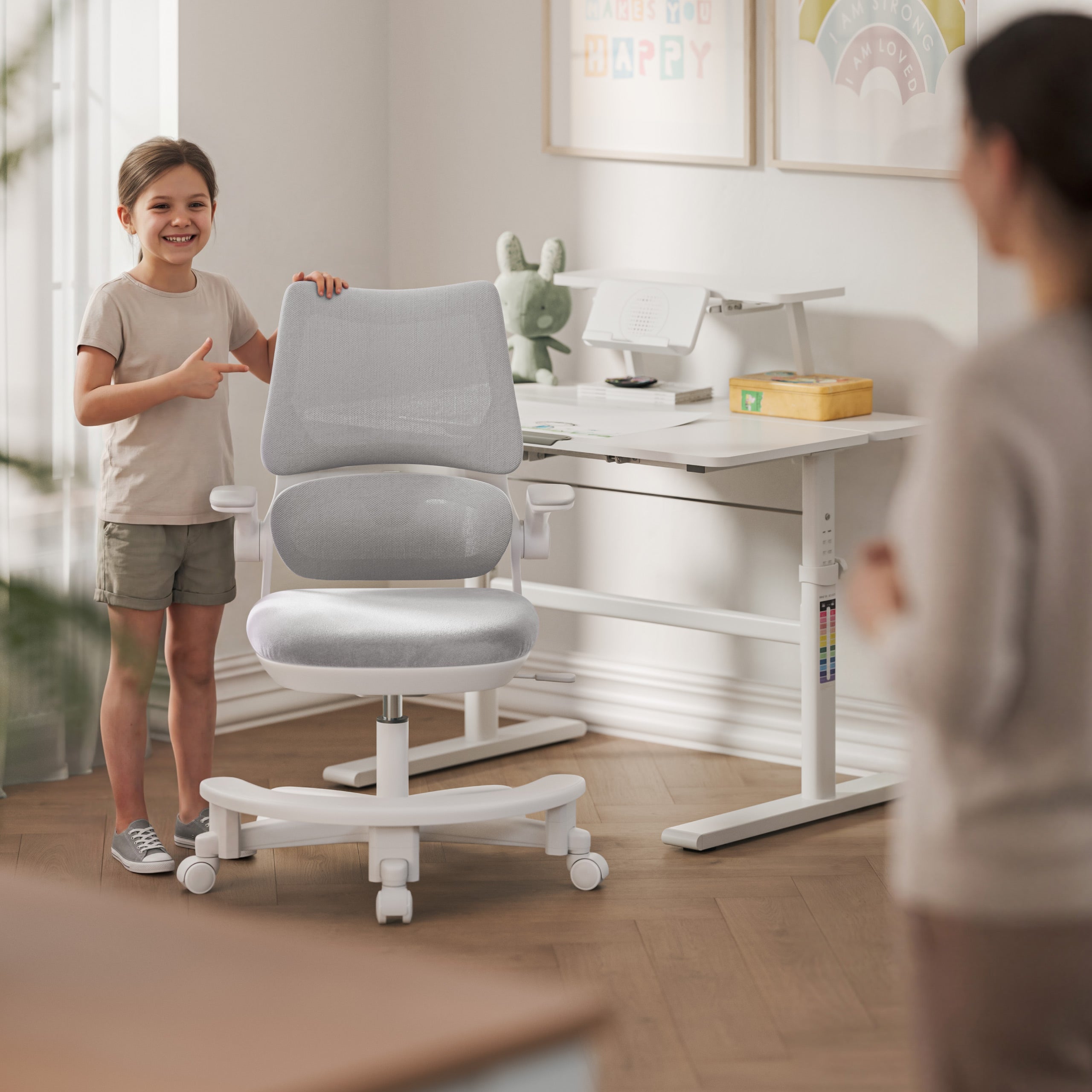 Poltrona da scrivania per bambini Mark Adler Junior 5.7 Grey